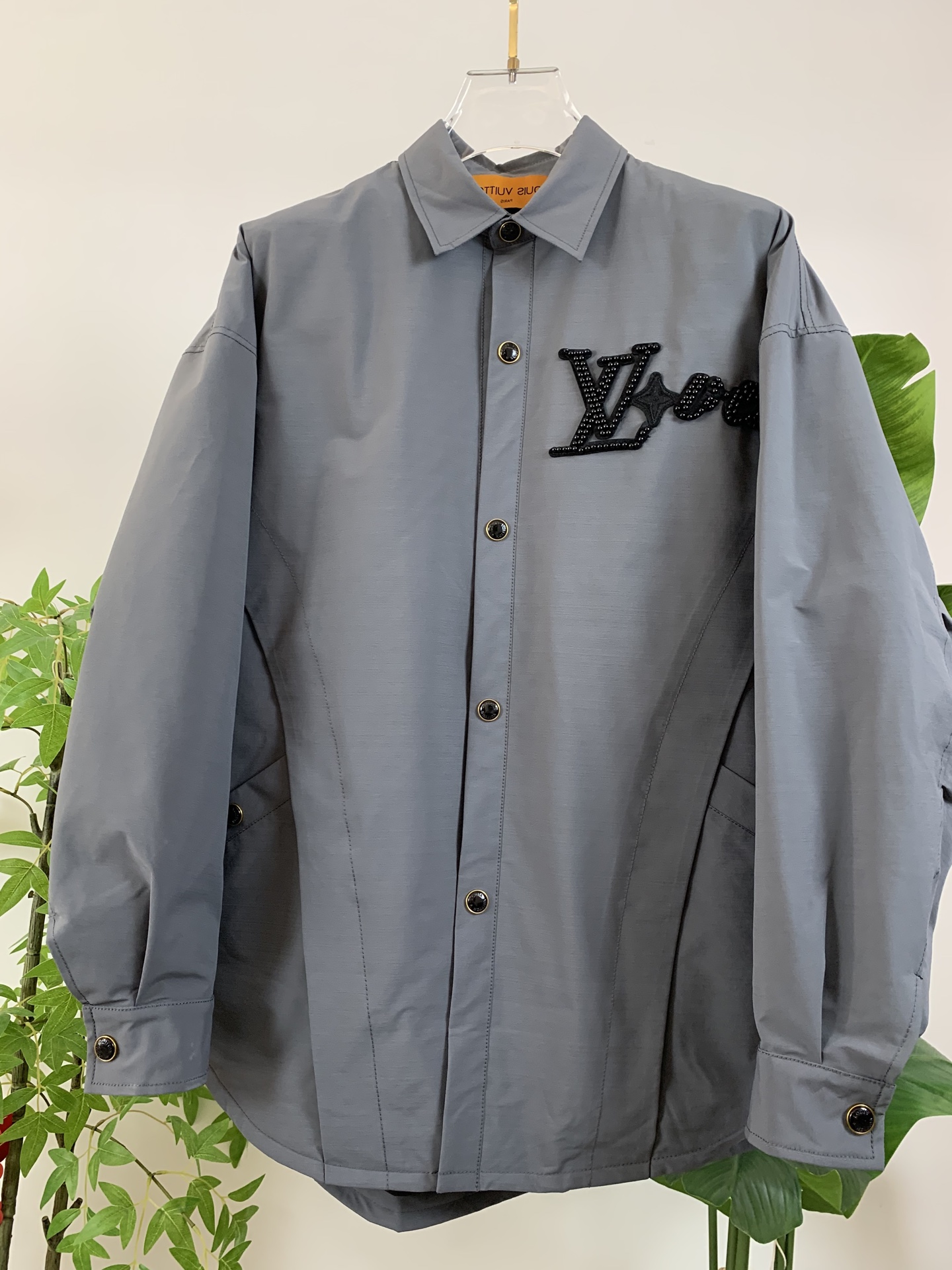 Louis Vuitton Shirt Goose Down Black S-m-l-xxxl
