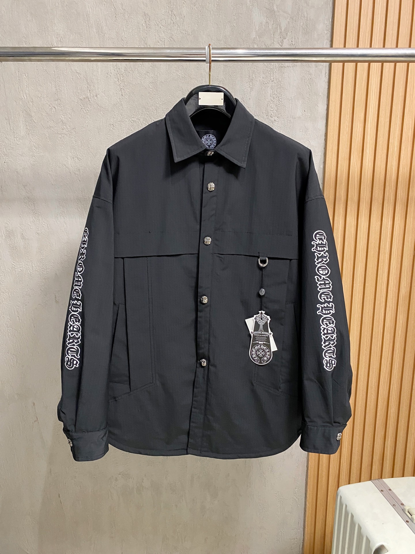 Chrome Hearts Shirt Goose Down Black S-m-xxxl