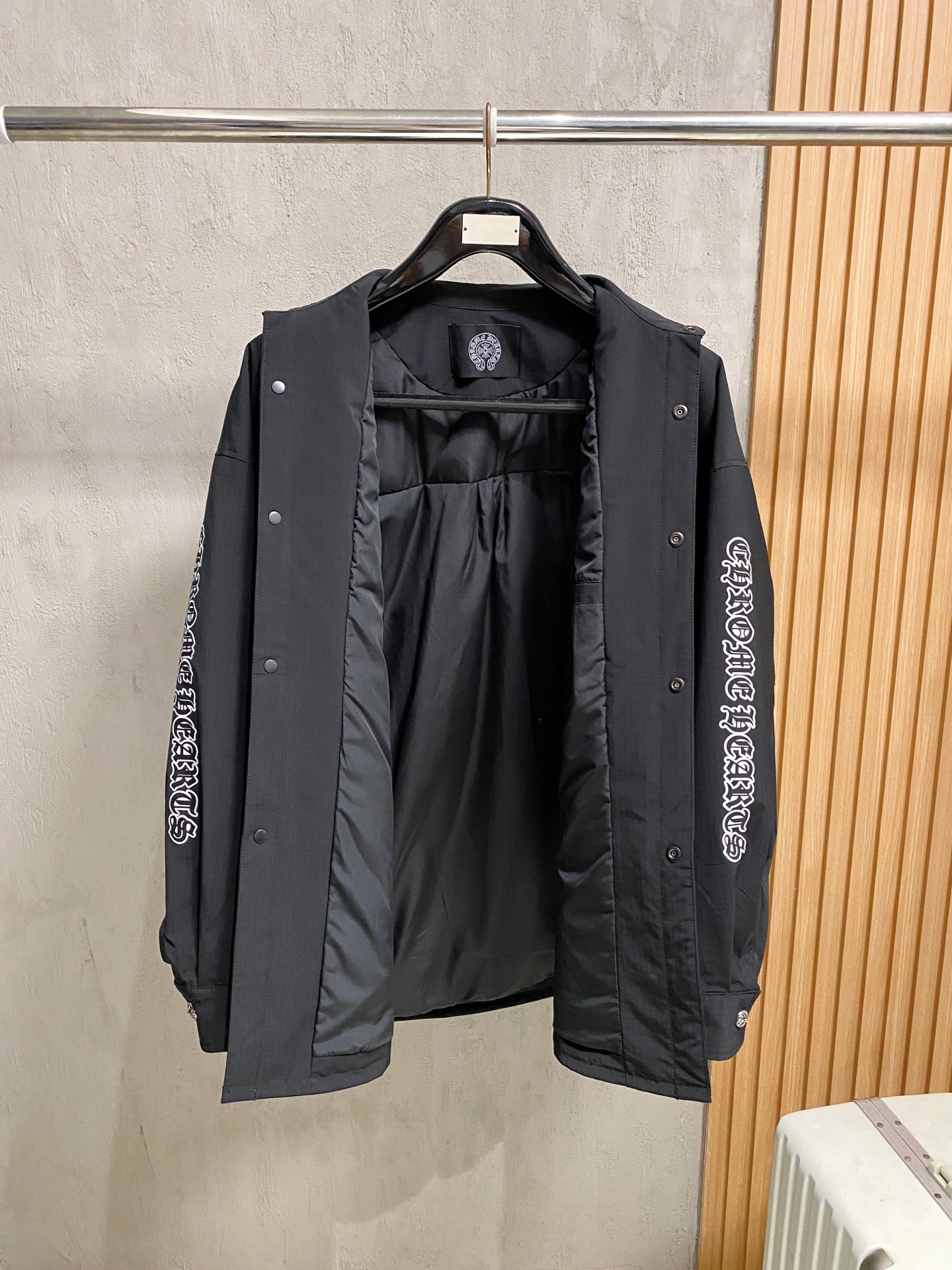 Chrome Hearts Shirt Goose Down Black S-m-xxxl