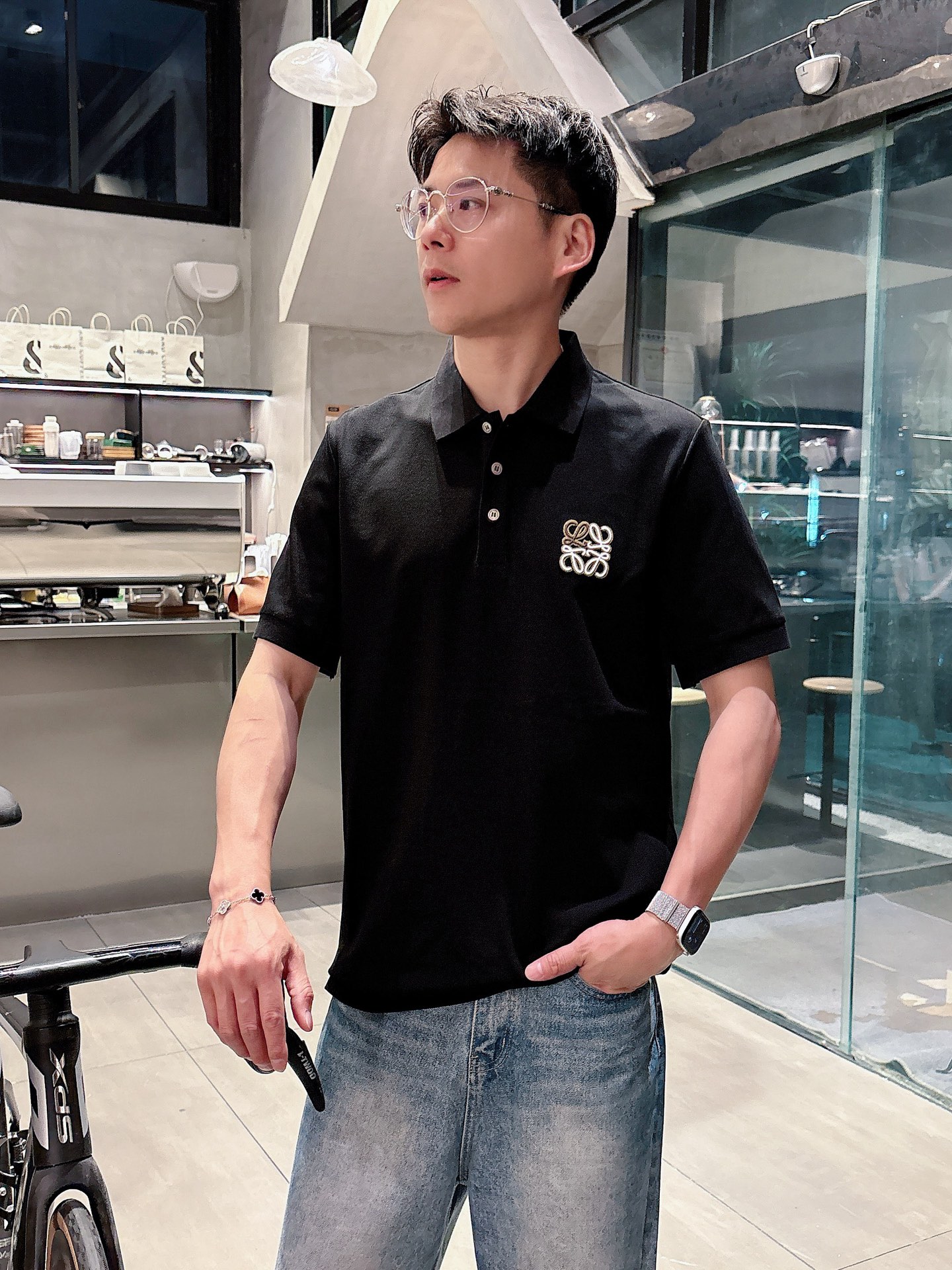Loewe Basic Clothing Cotton Black M-l-xl-xxl