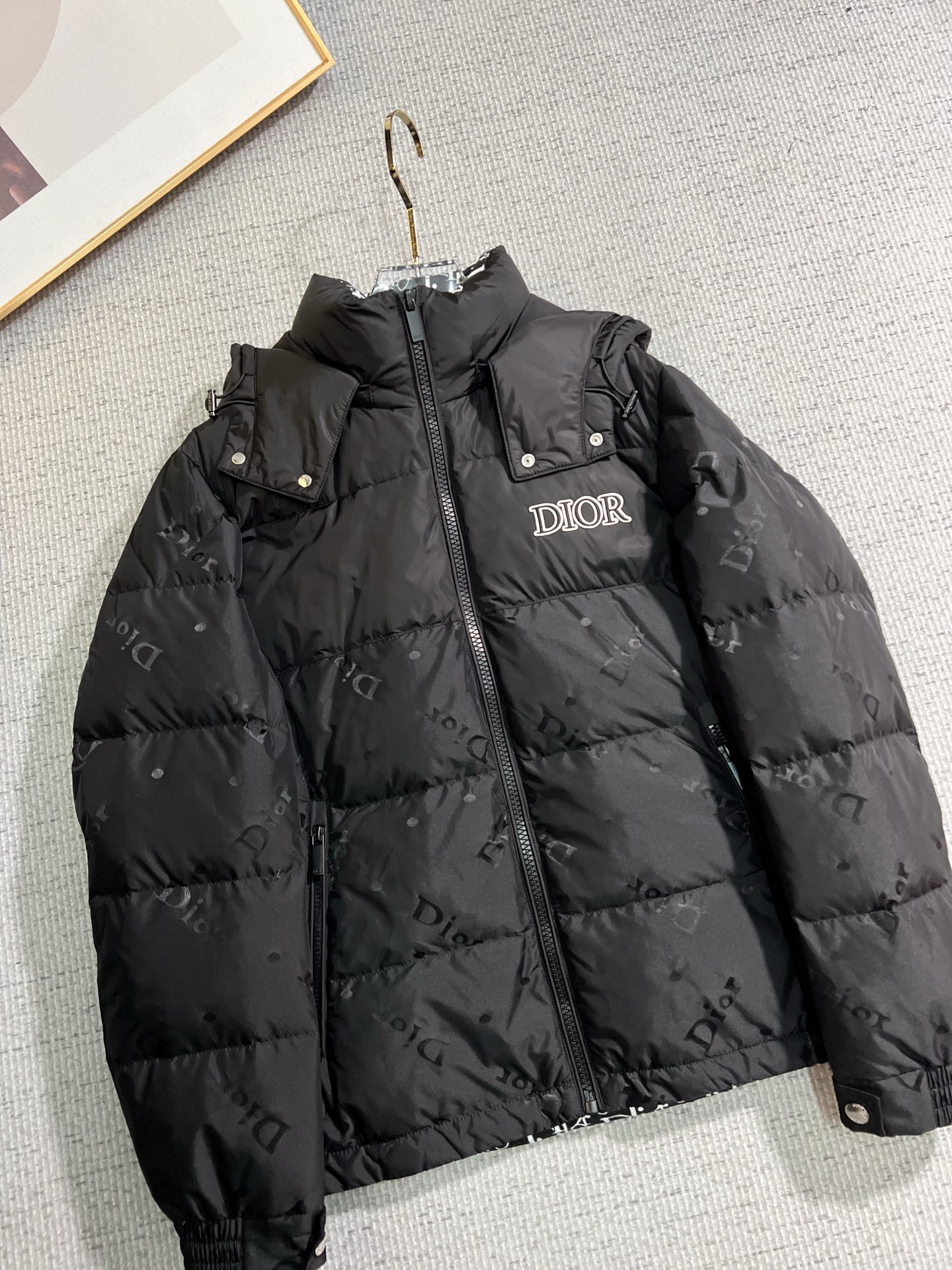 Dior Down Jacket Hooded M-xl