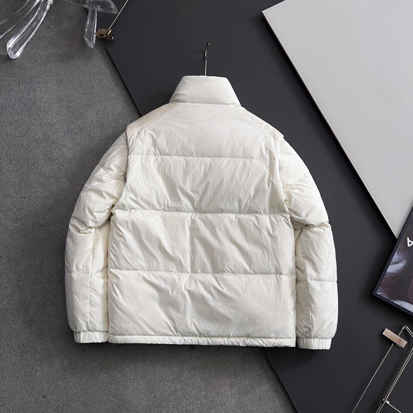 Moncler Down Jacket White Duck Down M