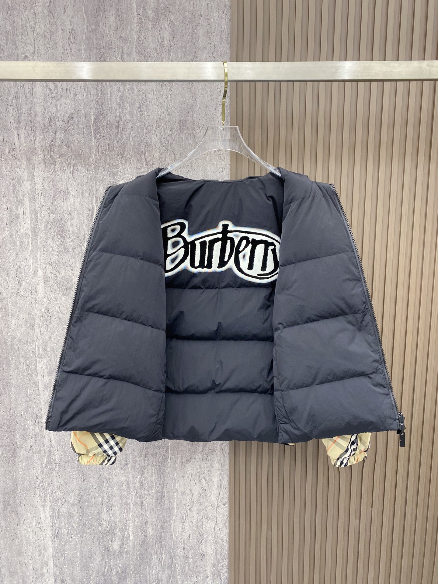 Burberry Down Jacket Polyester S-m-l-xl