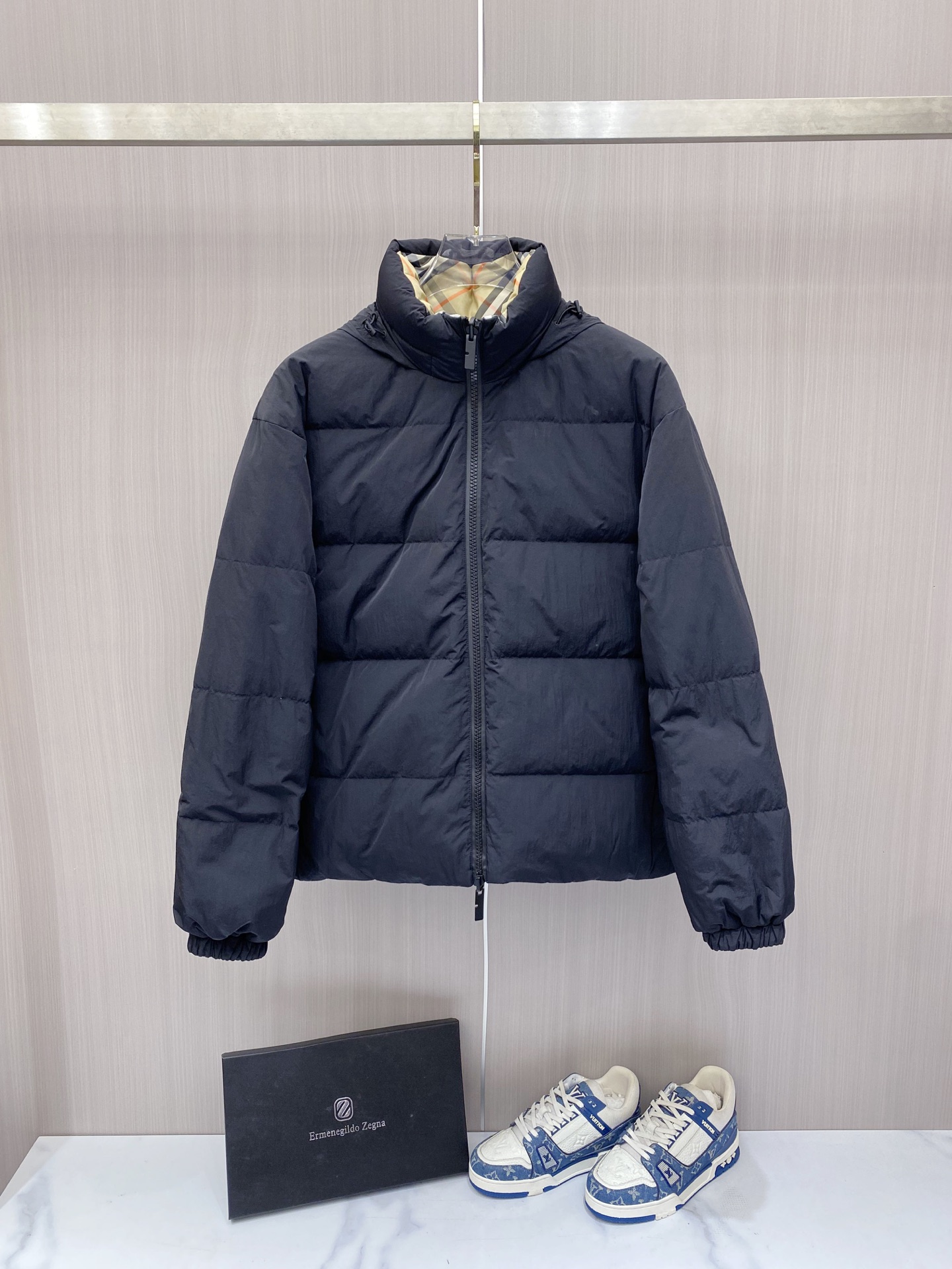 Burberry Down Jacket Polyester S-m-l-xl