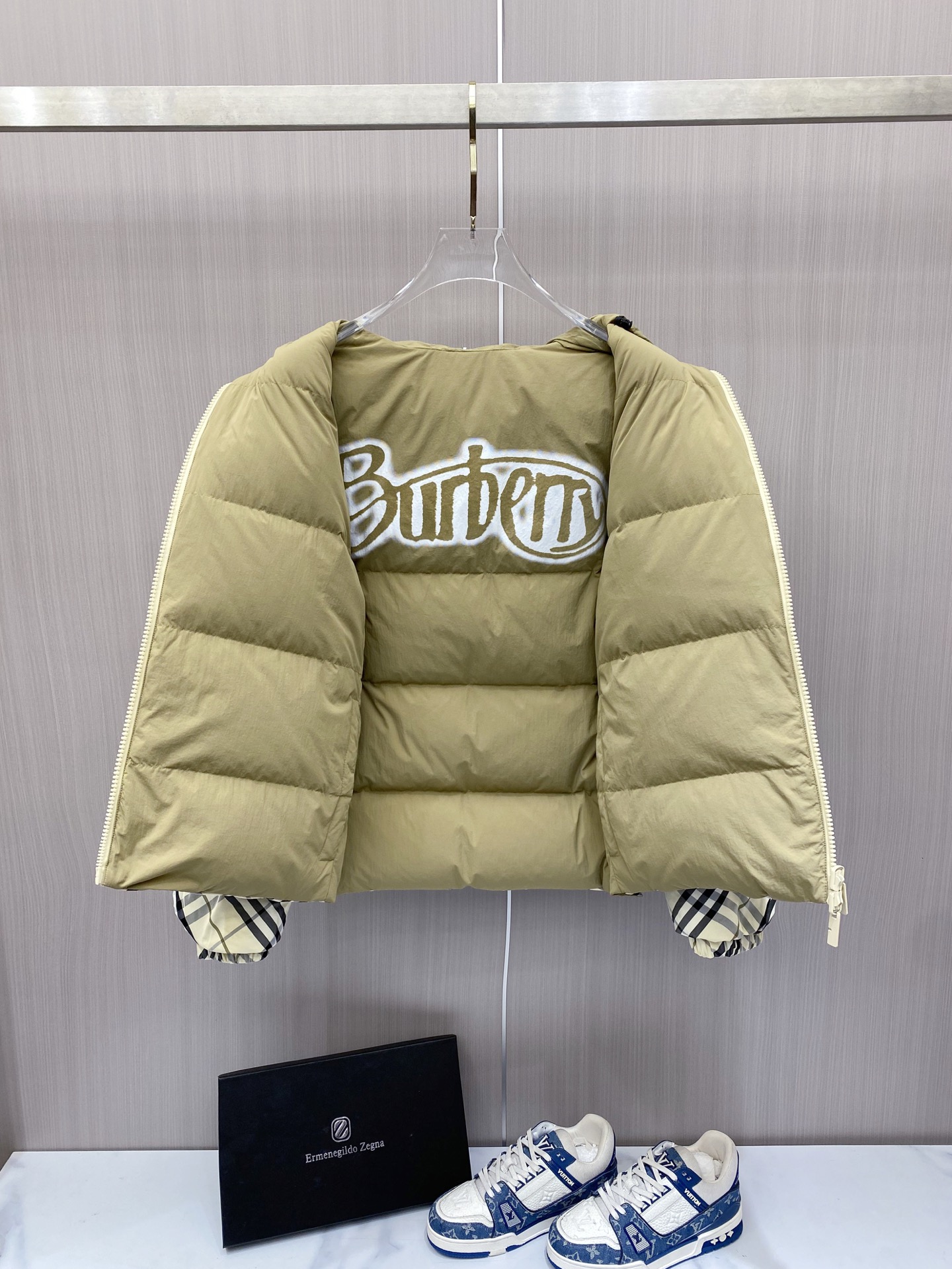 Burberry Down Jacket Polyester S-m-l-xl