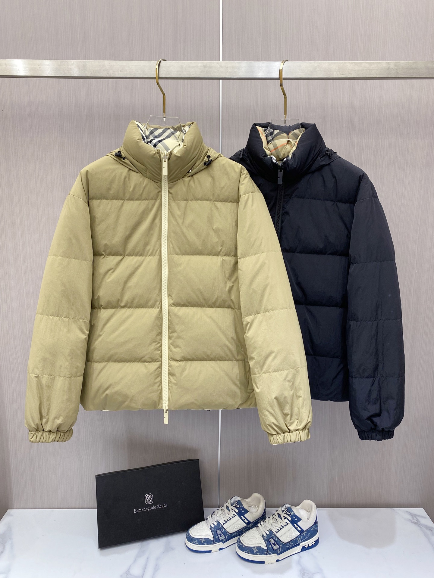 Burberry Down Jacket Polyester S-m-l-xl