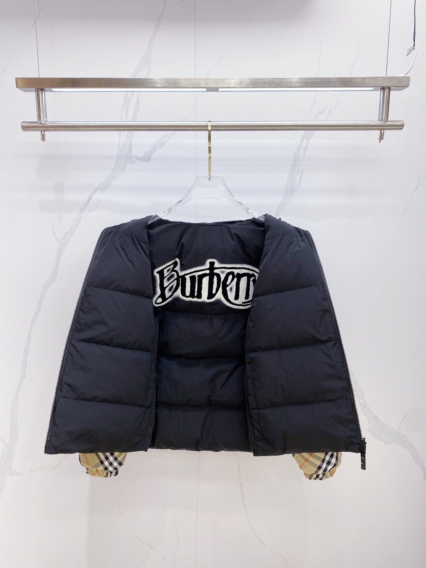 Burberry Down Jacket Polyester S-m-l-xl