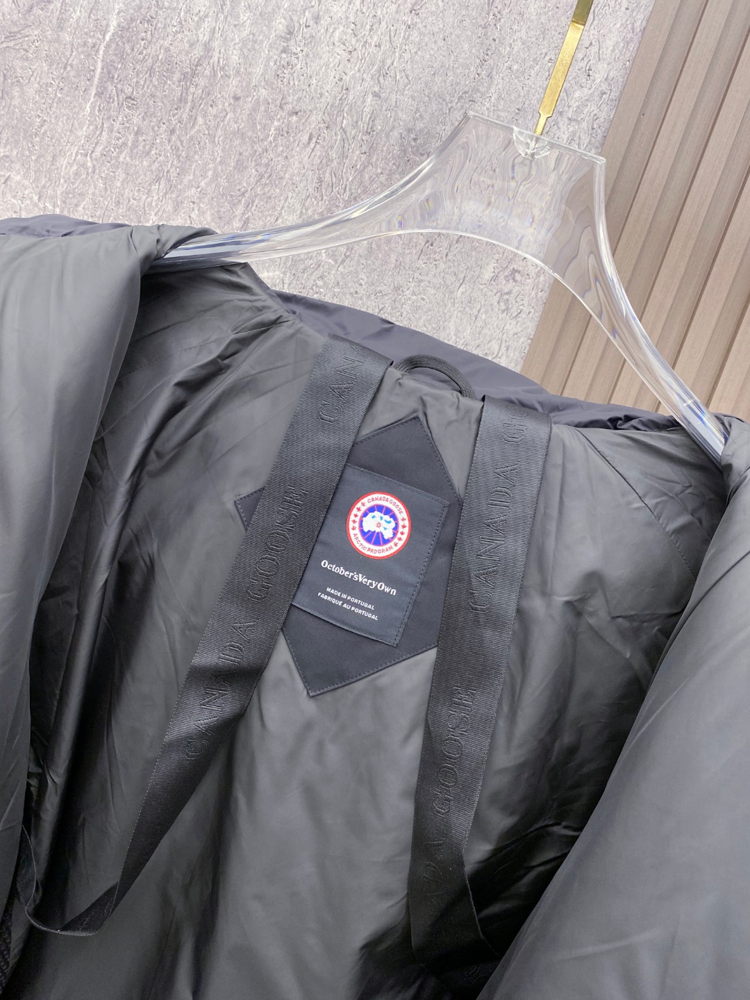 Canada Goose Couple Down Jacket Black Hooded S-l