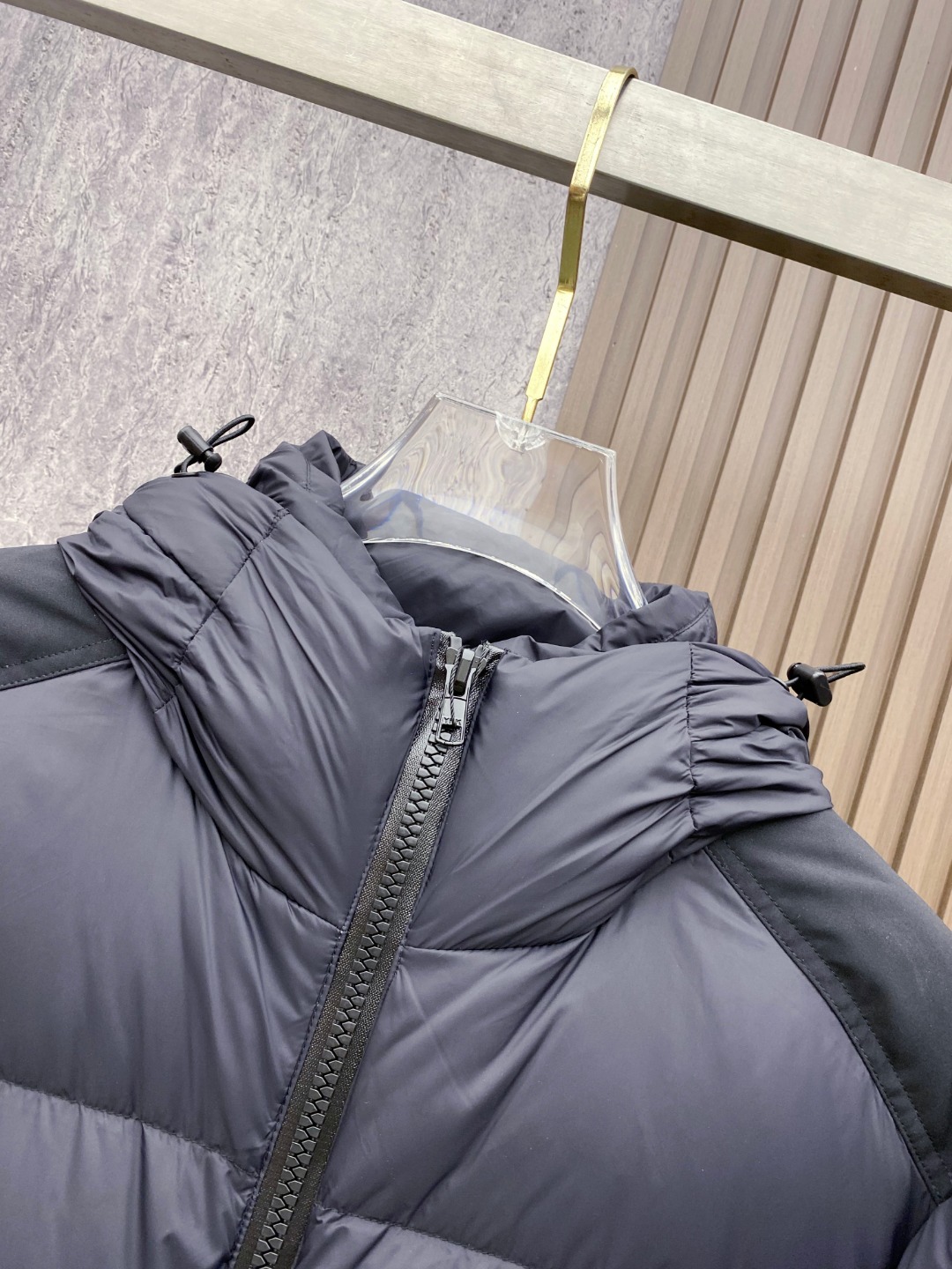Canada Goose Couple Down Jacket Black Hooded S-l