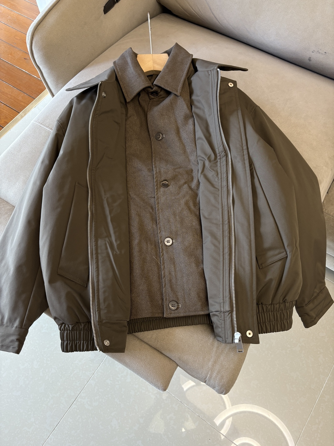 Loro Piana Down Jacket Striped M-l-xl