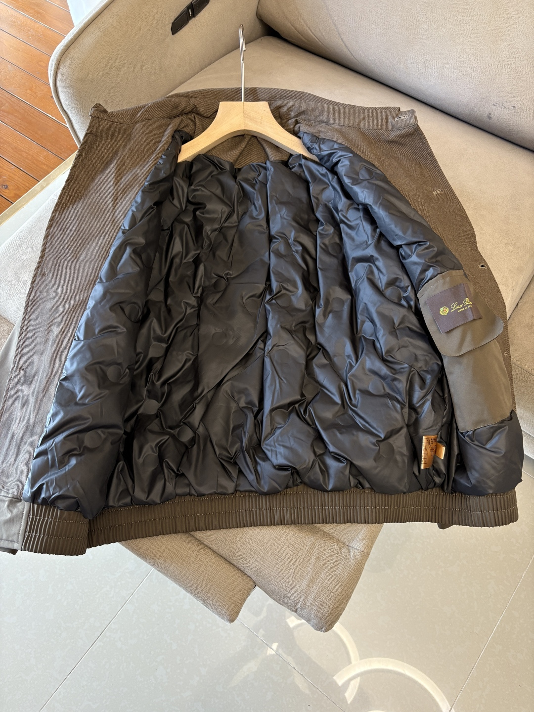 Loro Piana Down Jacket Striped M-l-xl