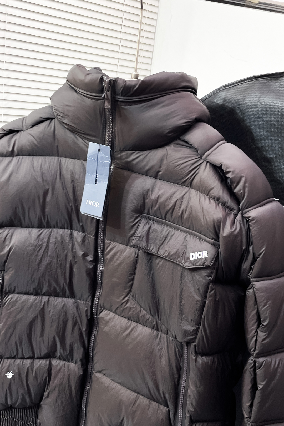 Dior Down Jacket White Duck Down Black S-m-l-xl