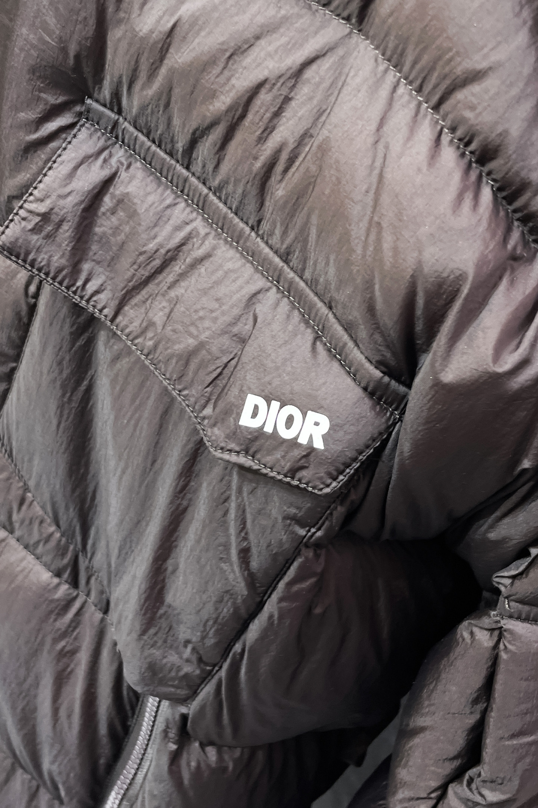 Dior Down Jacket White Duck Down Black S-m-l-xl