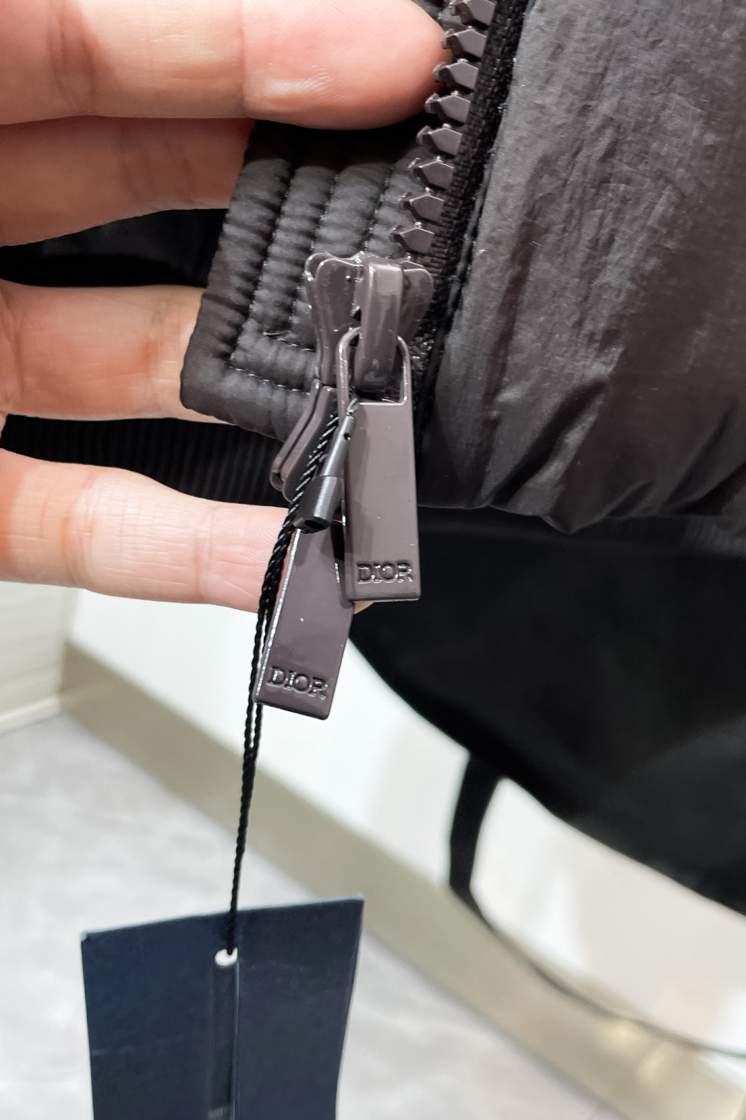Dior Down Jacket White Duck Down Black S-m-l-xl