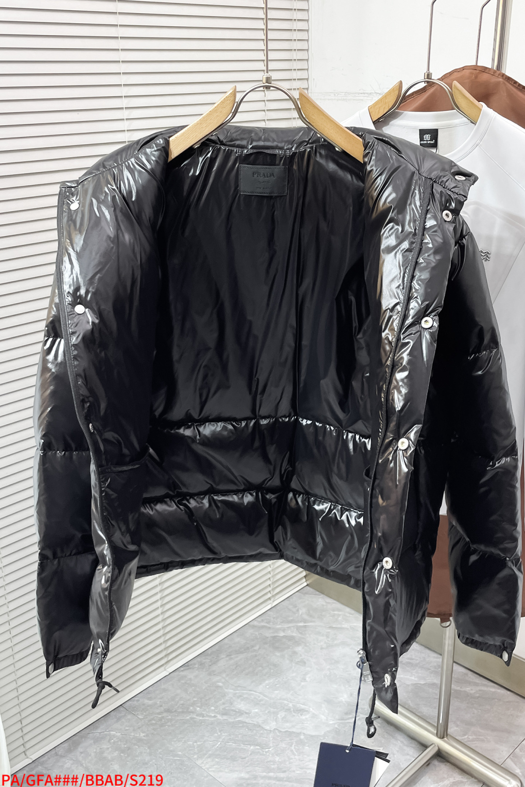 Prada Down Jacket White Duck Down S-m-xl