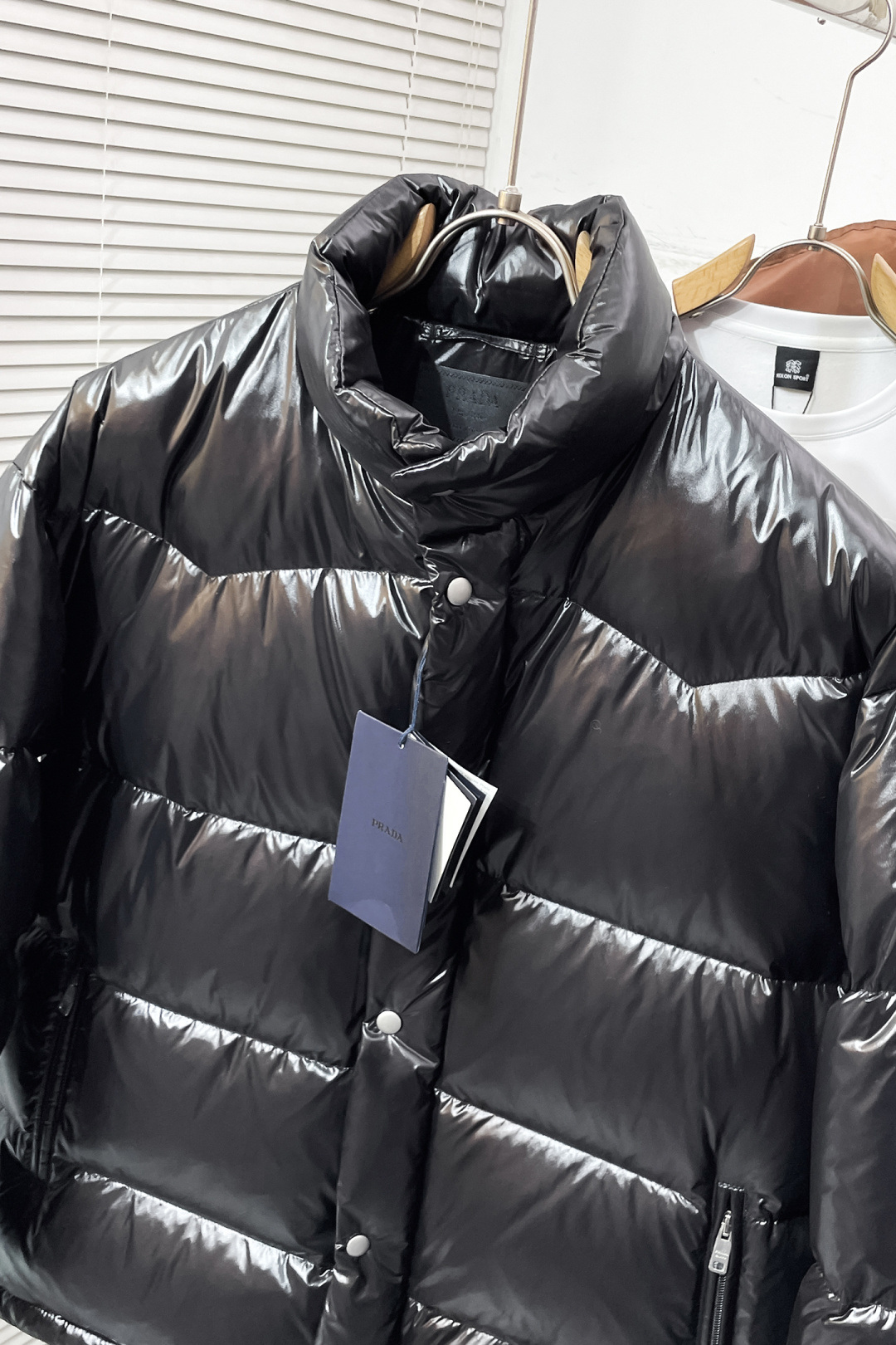Prada Down Jacket White Duck Down S-m-xl