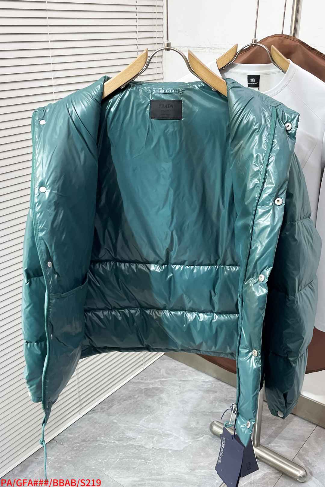 Prada Down Jacket White Duck Down S-m-xl