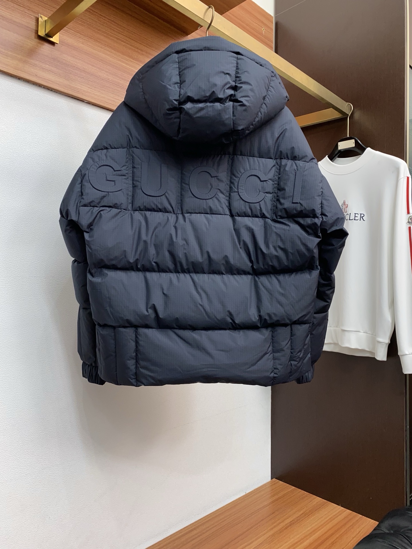 Gucci Couple Down Jacket White Duck Down M-xl