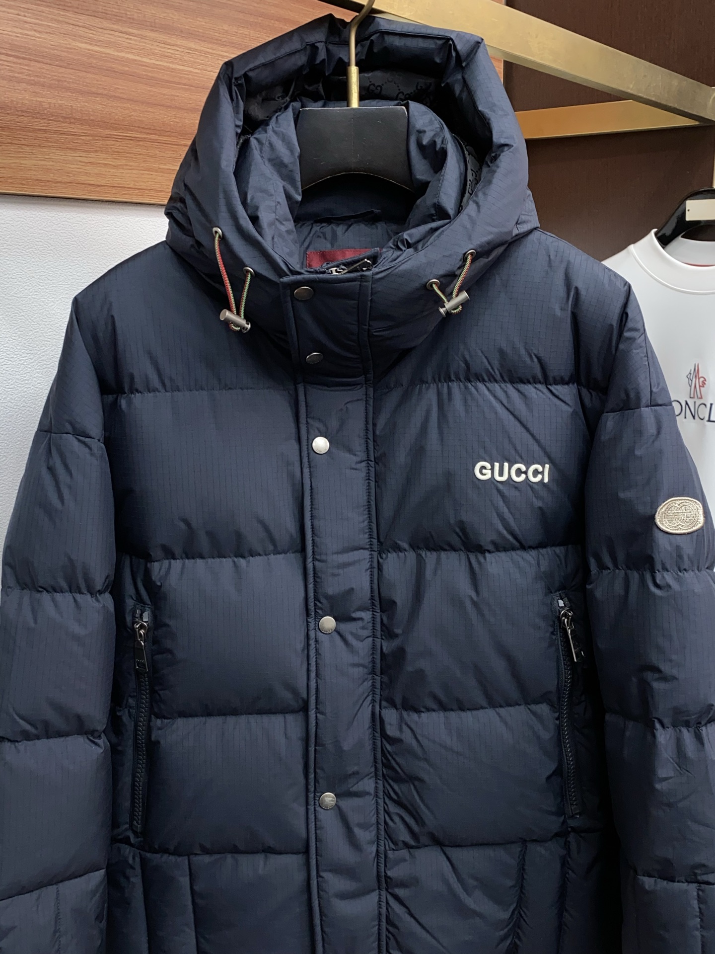 Gucci Couple Down Jacket White Duck Down M-xl