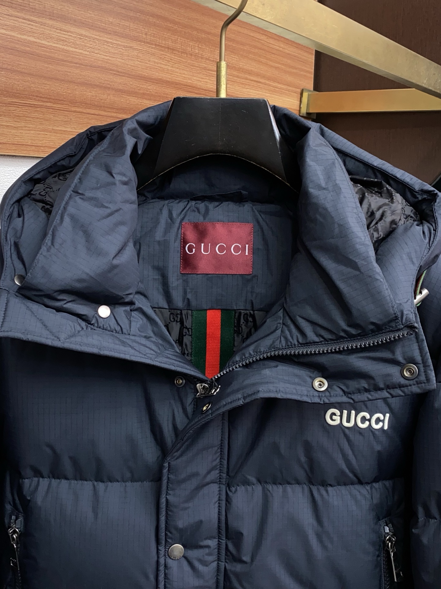 Gucci Couple Down Jacket White Duck Down M-xl