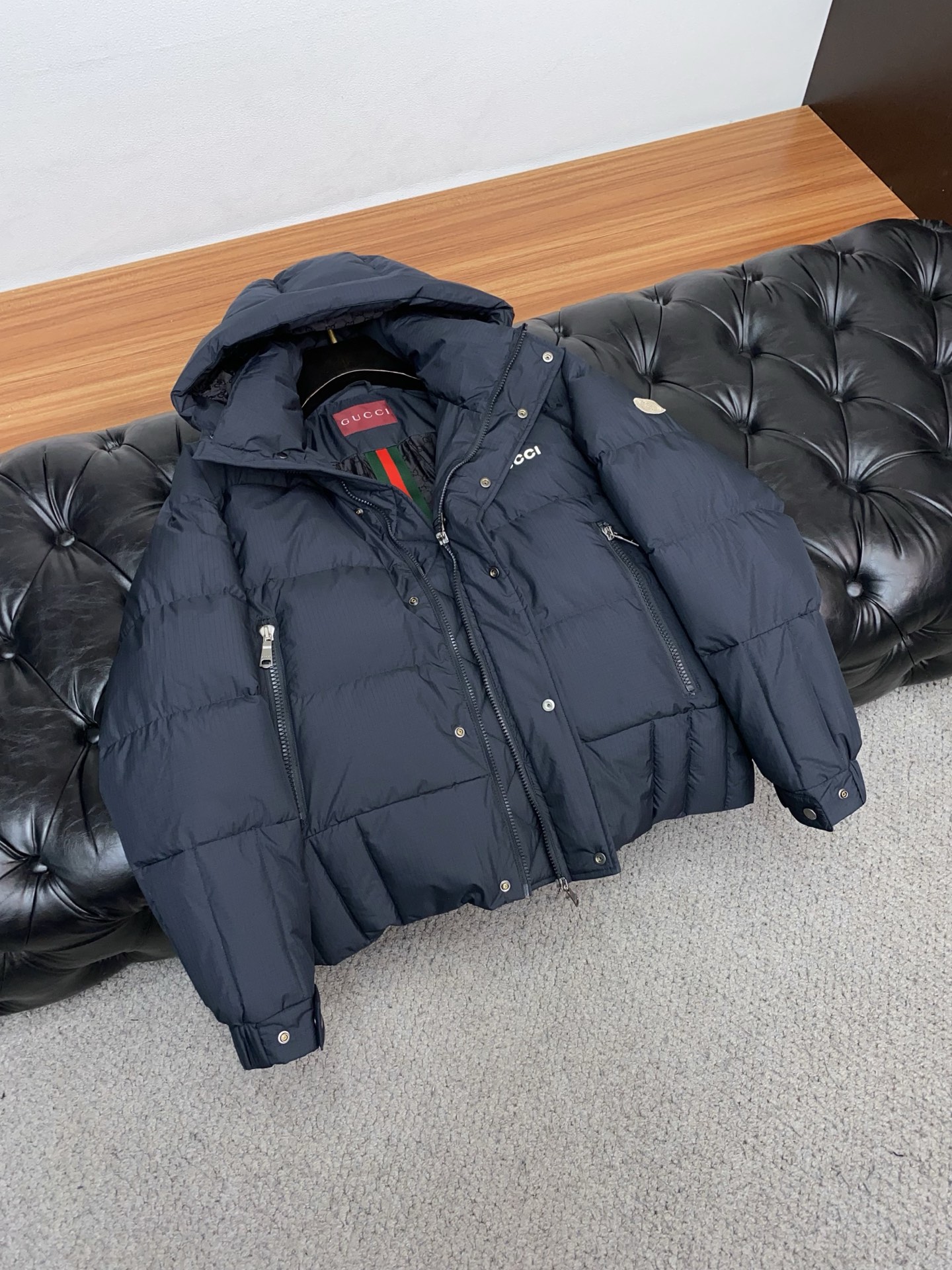 Gucci Couple Down Jacket White Duck Down M-xl