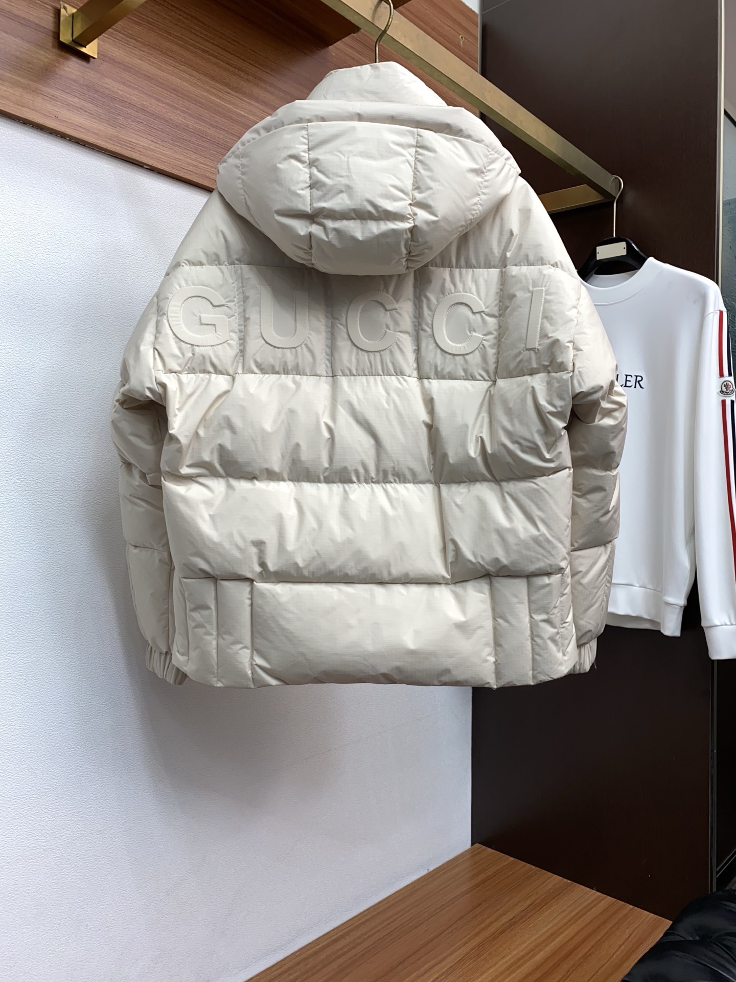 Gucci Couple Down Jacket White Duck Down M-xl