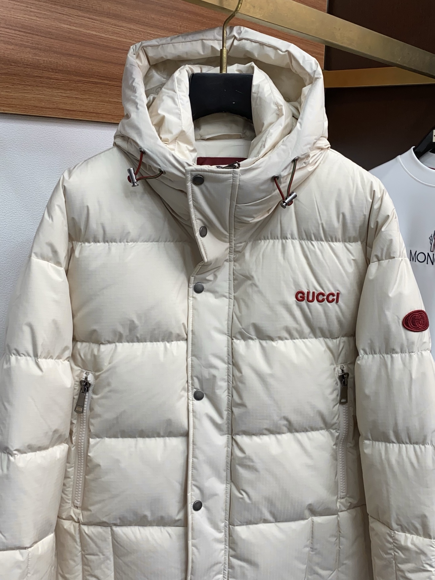 Gucci Couple Down Jacket White Duck Down M-xl
