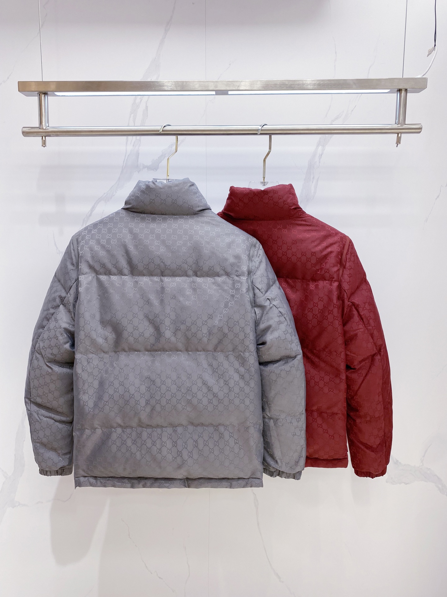 Gucci Down Jacket White Duck Down