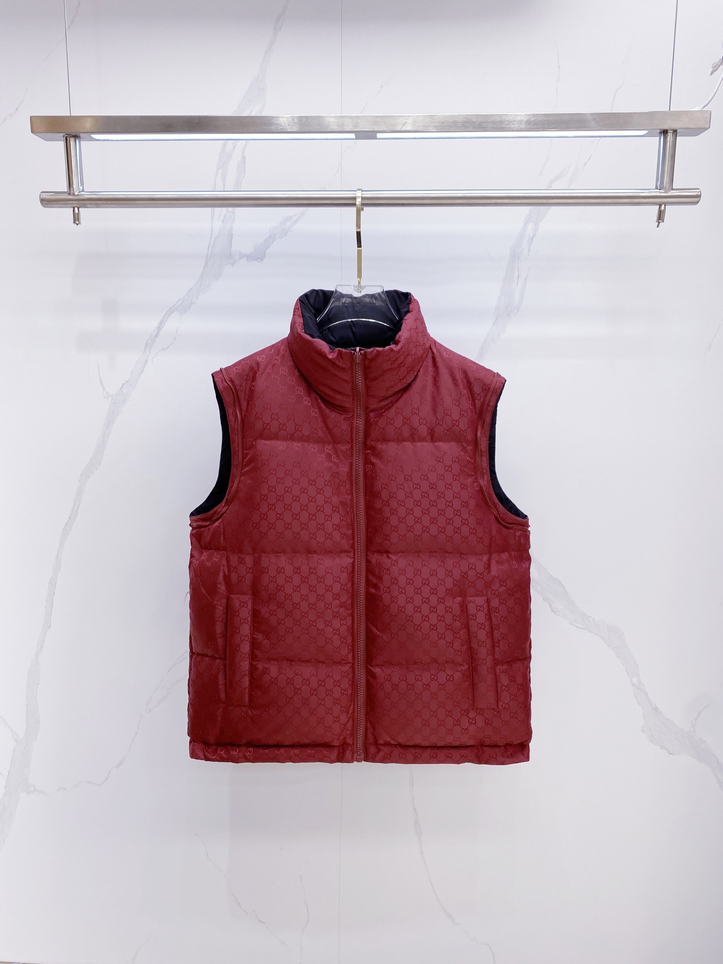 Gucci Down Jacket White Duck Down