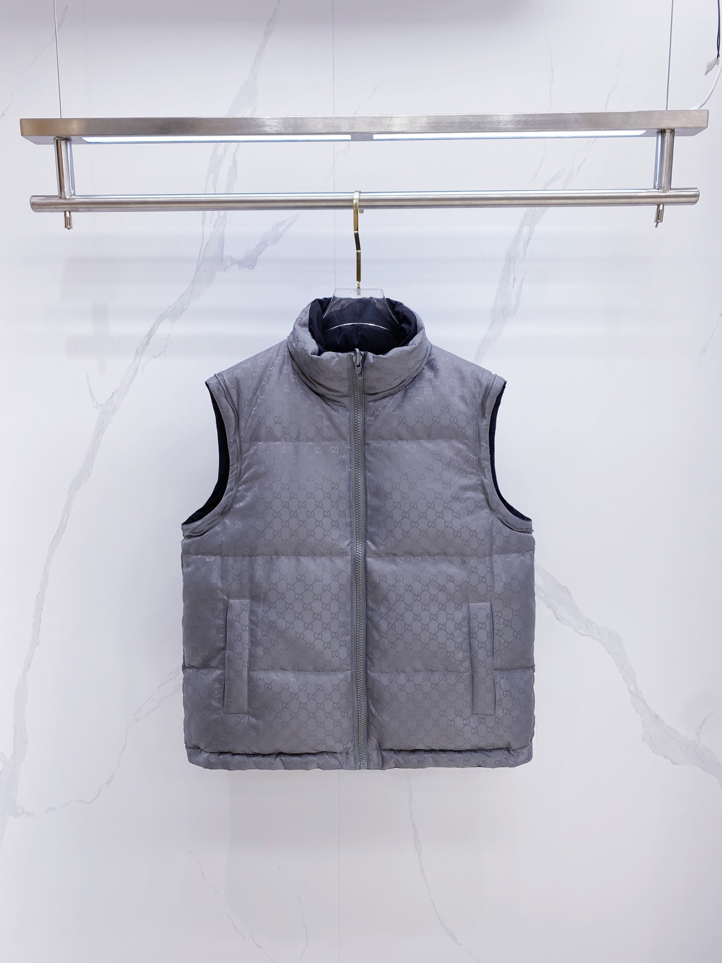 Gucci Down Jacket White Duck Down
