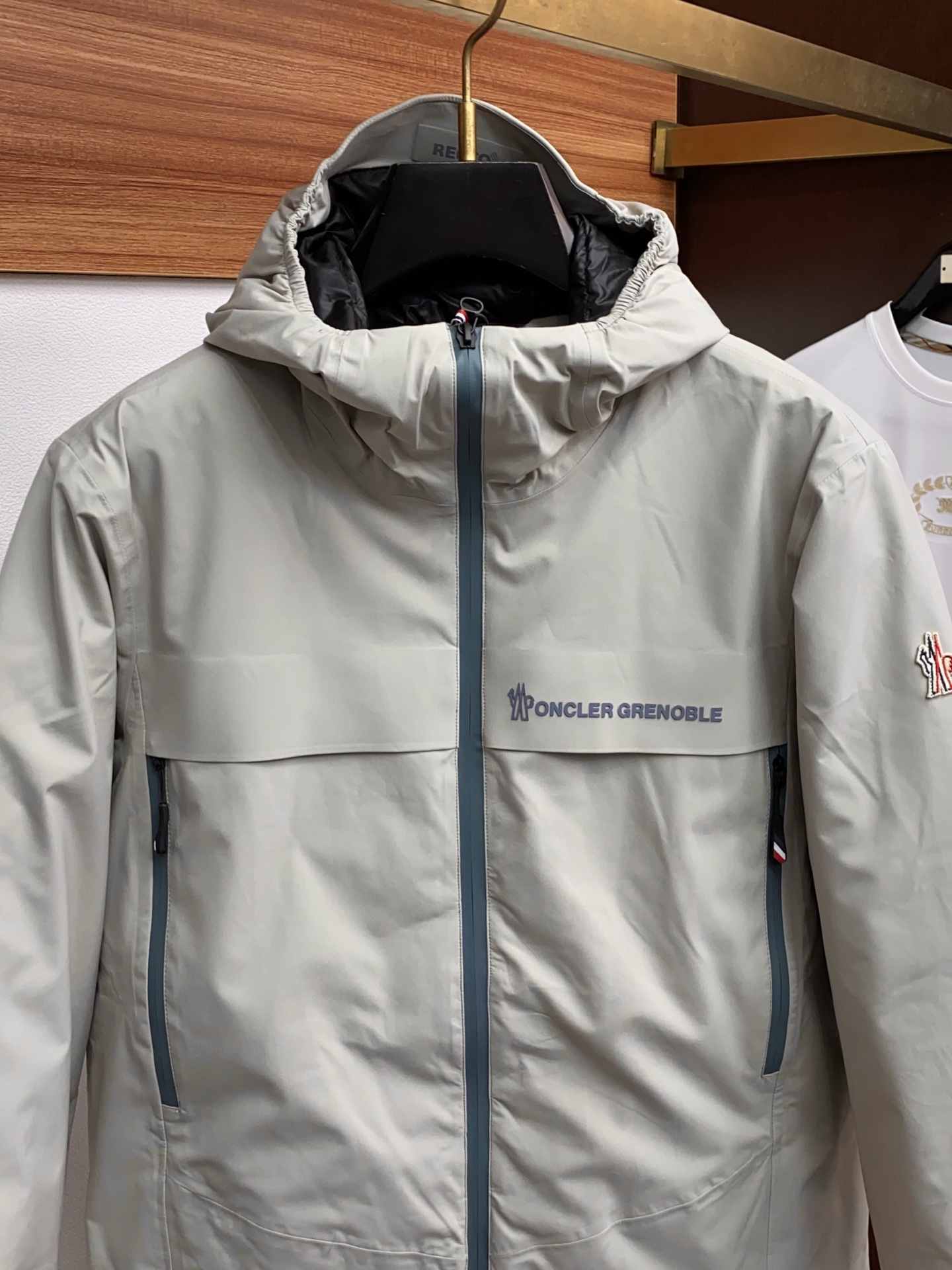 Ermenegildo Zegna Male Down Jacket White Duck Down M-l-xl