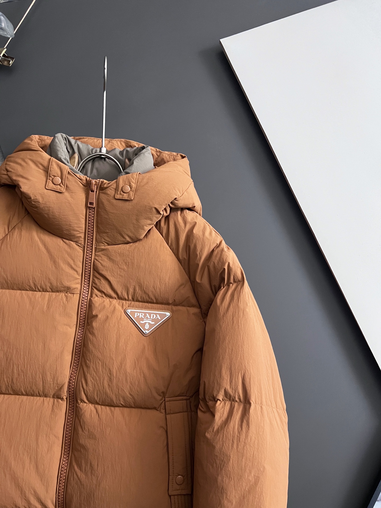 Prada Down Jacket White Duck Down