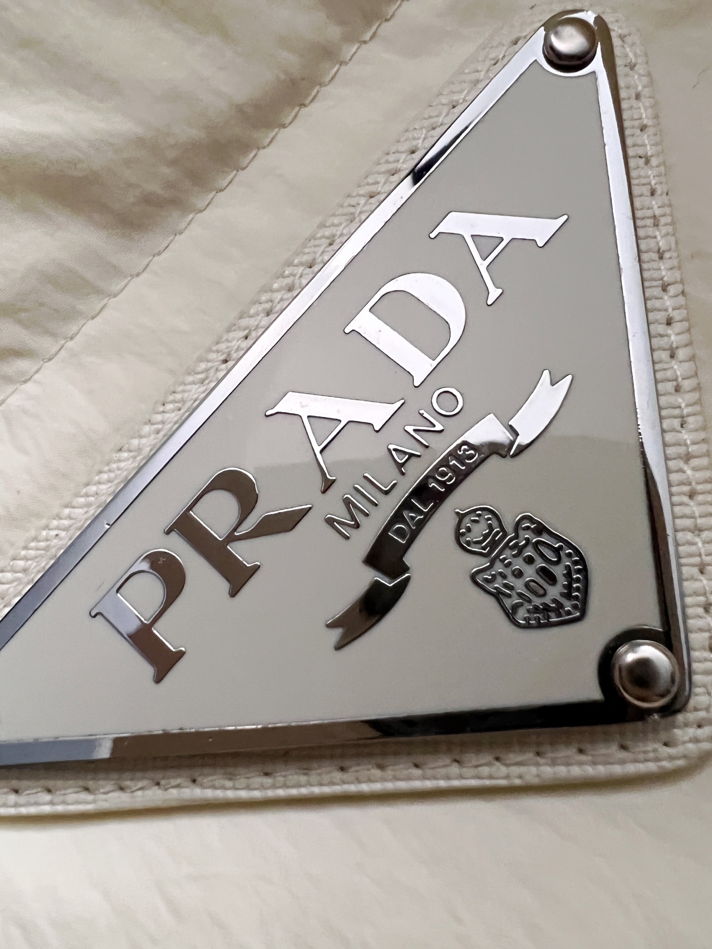 Prada Down Jacket White Duck Down