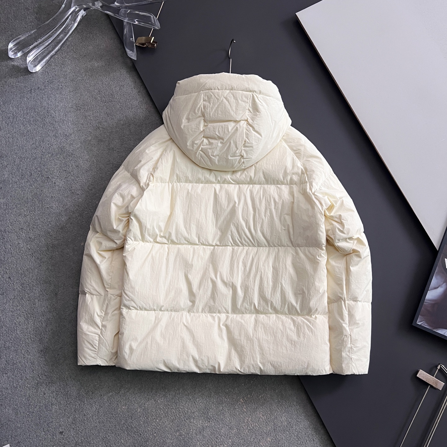 Prada Down Jacket White Duck Down