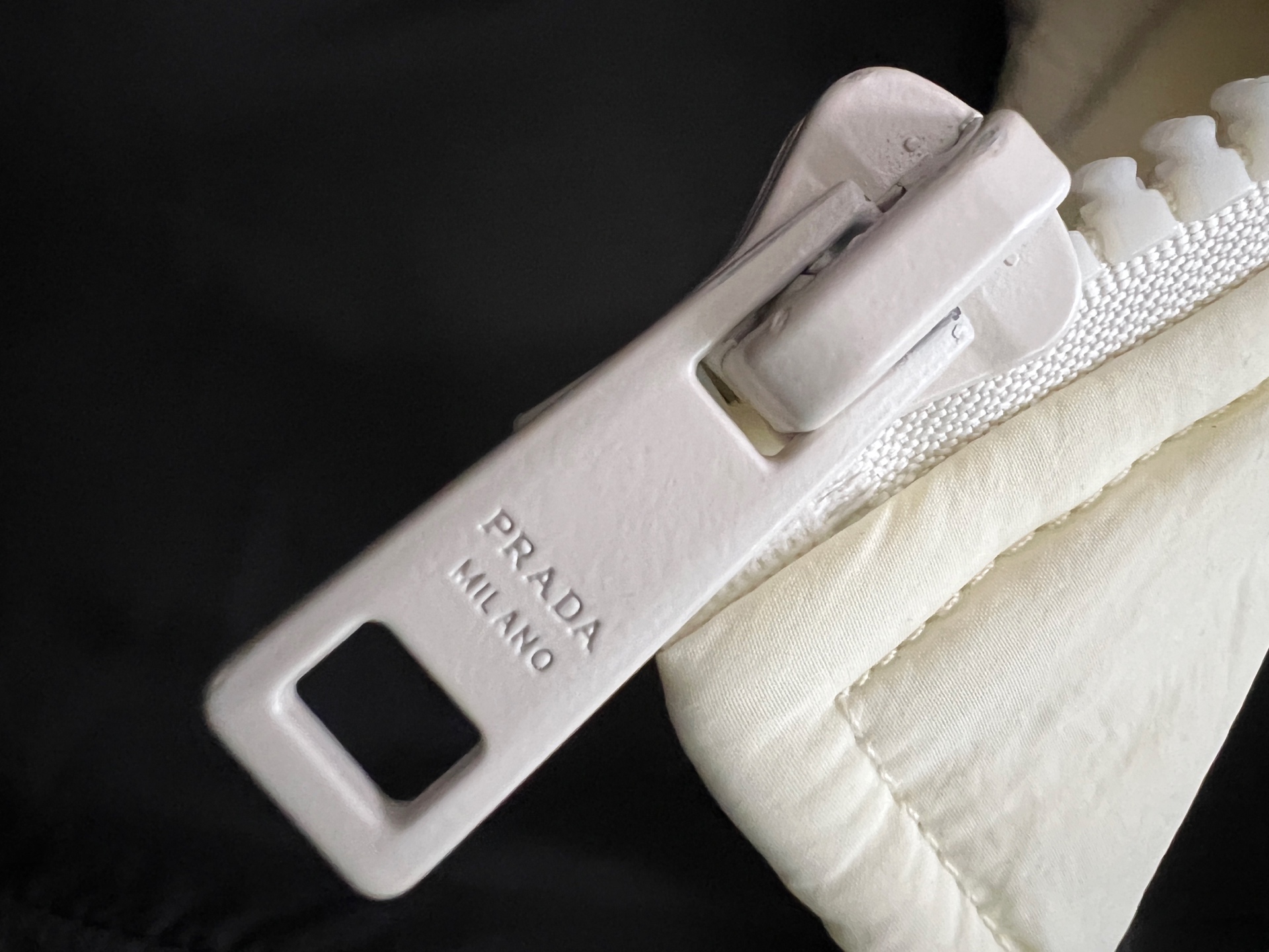 Prada Down Jacket White Duck Down