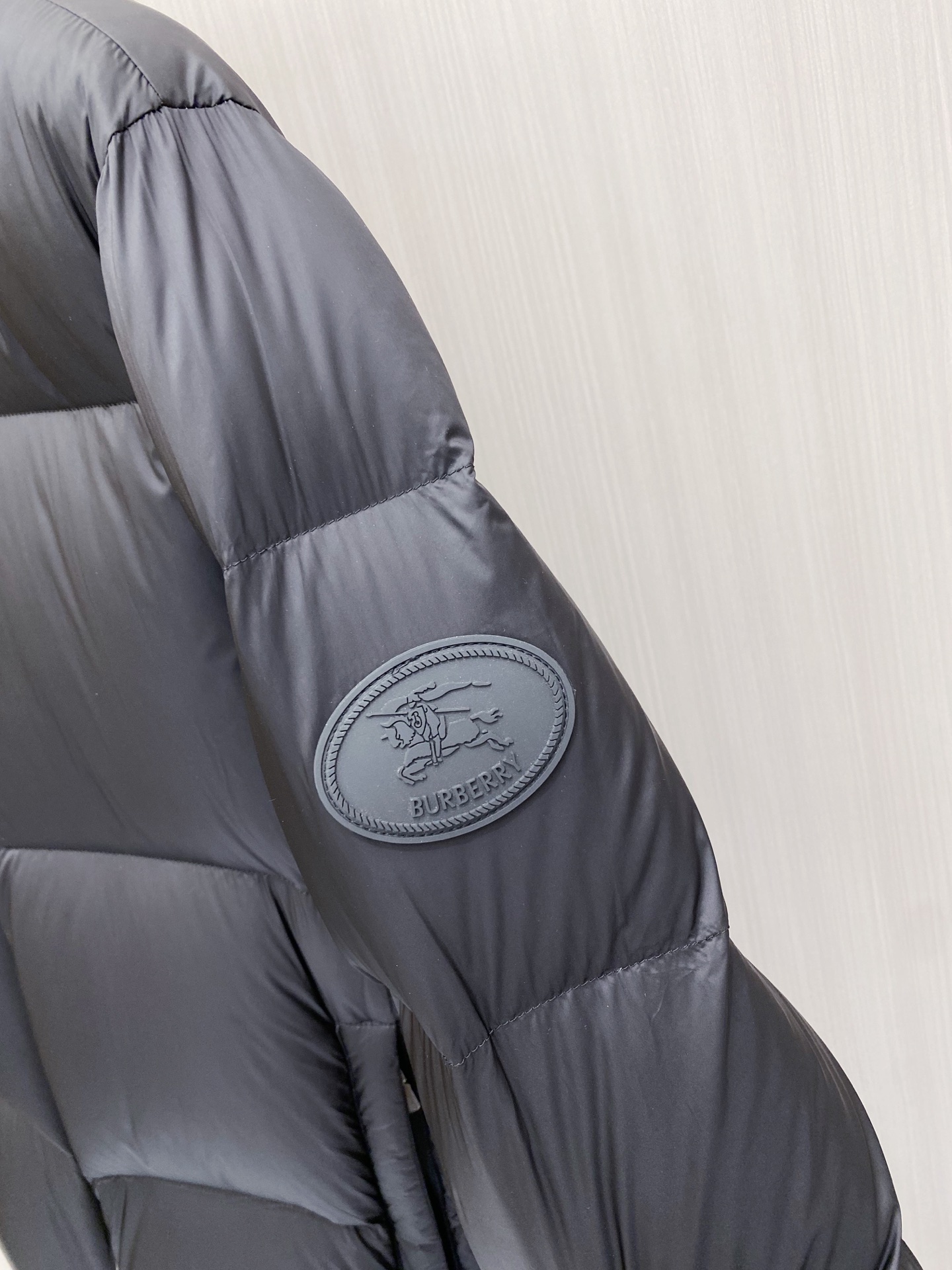 Burberry Down Jacket White Duck Down Plaid