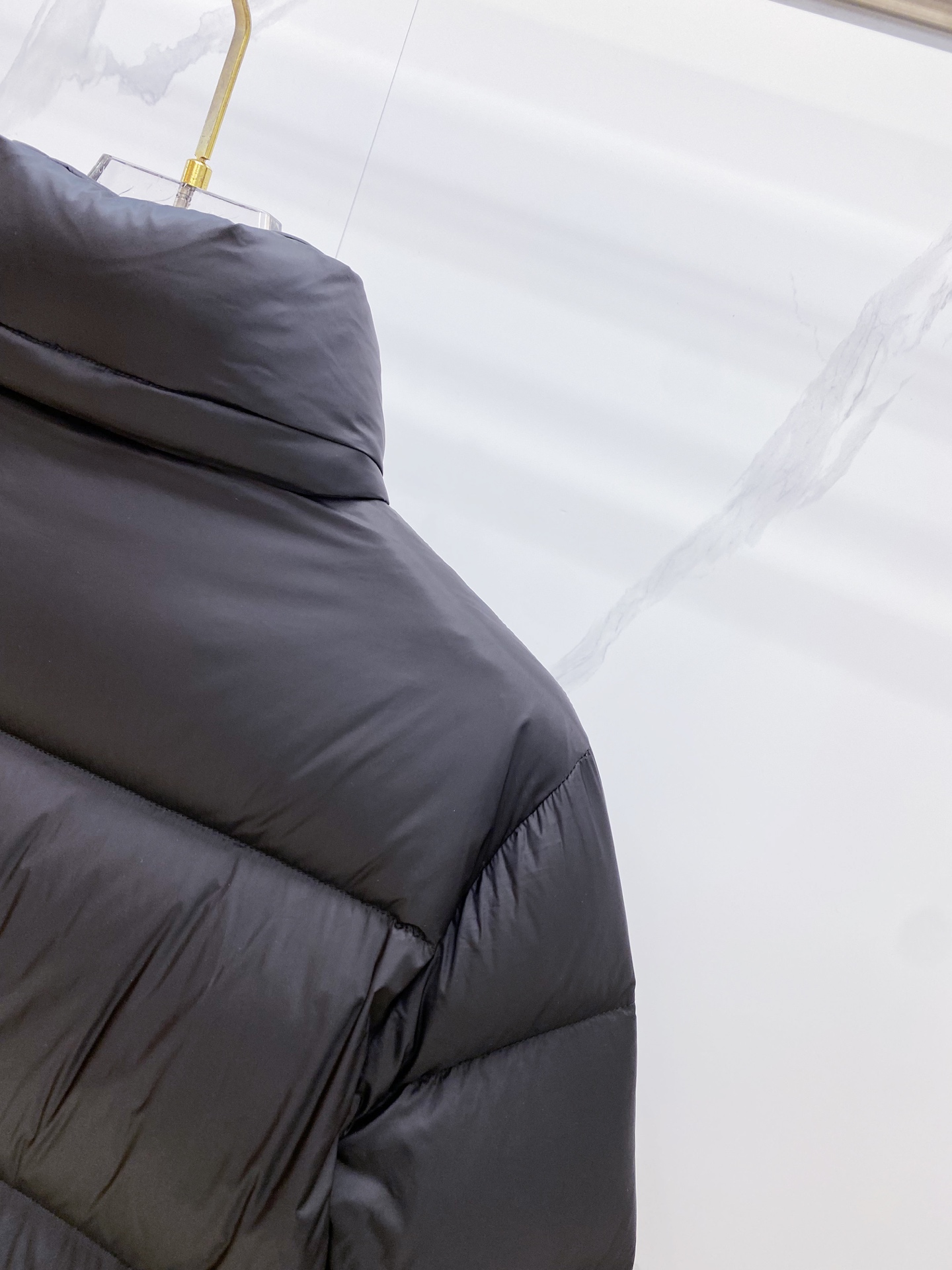 Burberry Down Jacket White Duck Down Plaid