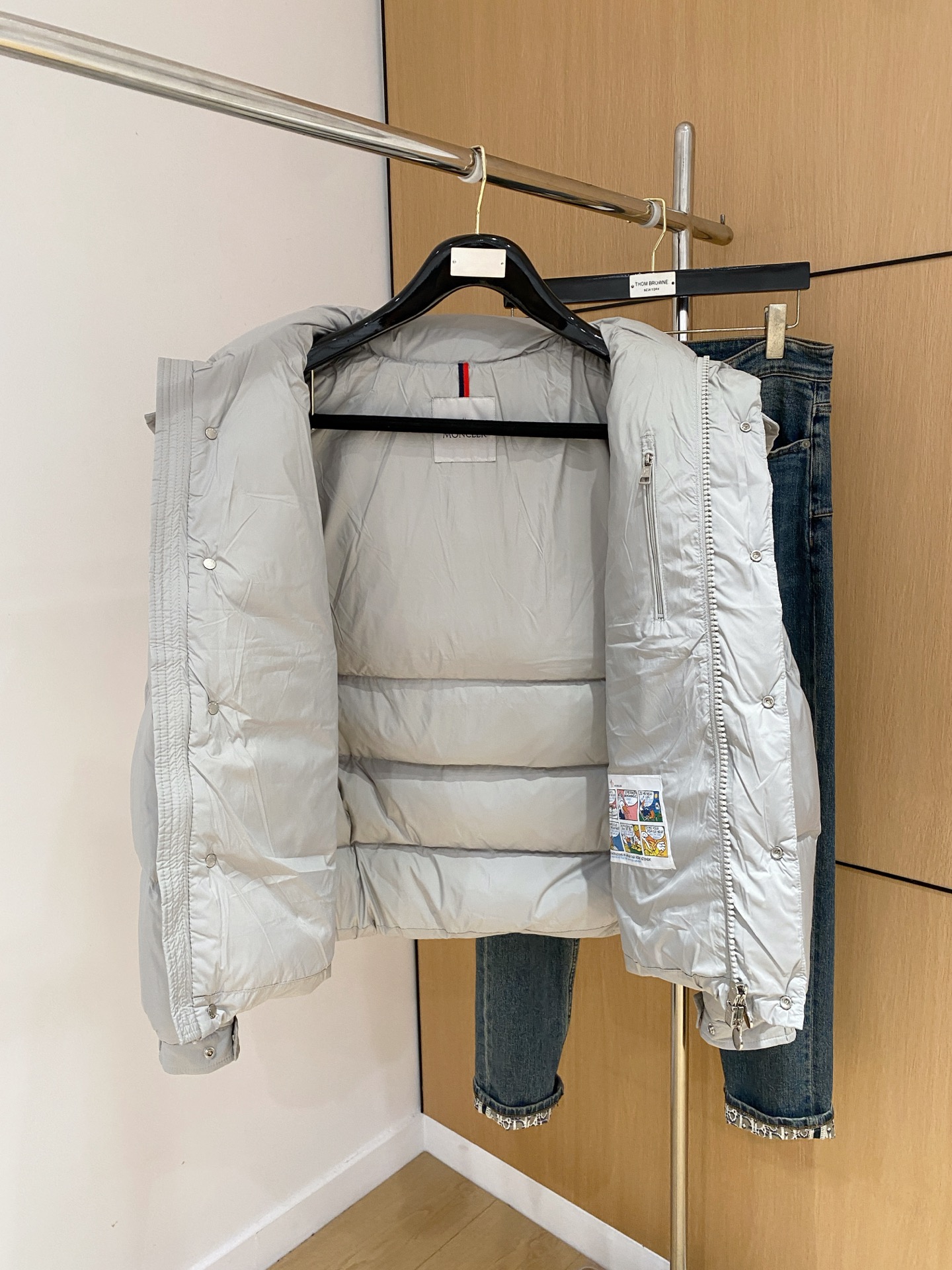 Moncler Couple Down Jacket Goose Down S-m-l