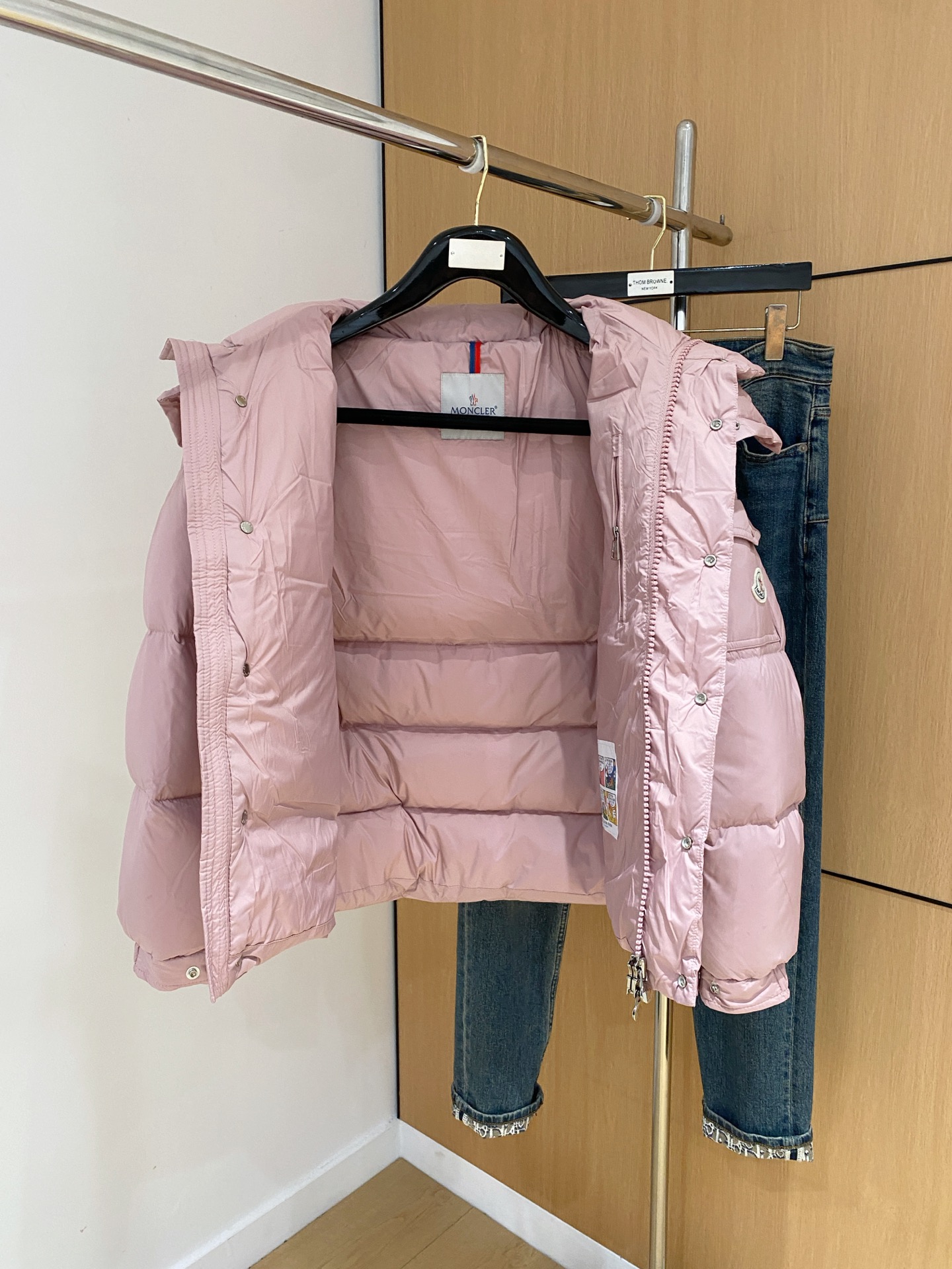 Moncler Couple Down Jacket Goose Down S-m-l