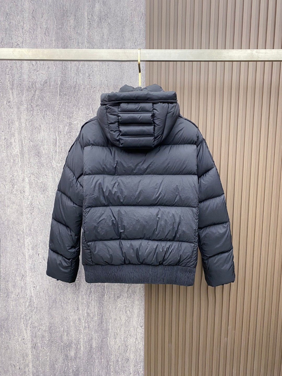 Dior Down Jacket White Duck Down Black L