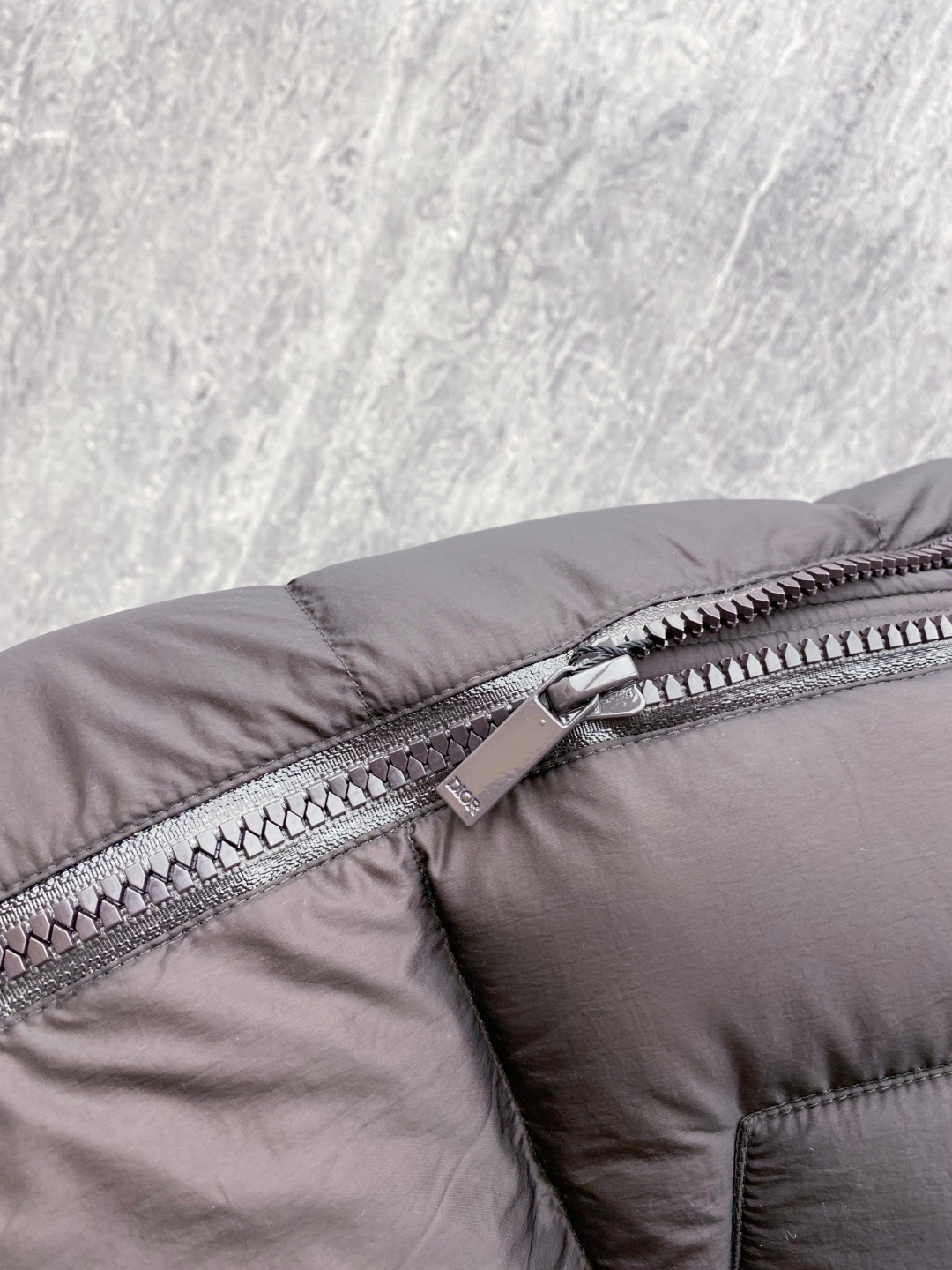 Dior Down Jacket White Duck Down Black L