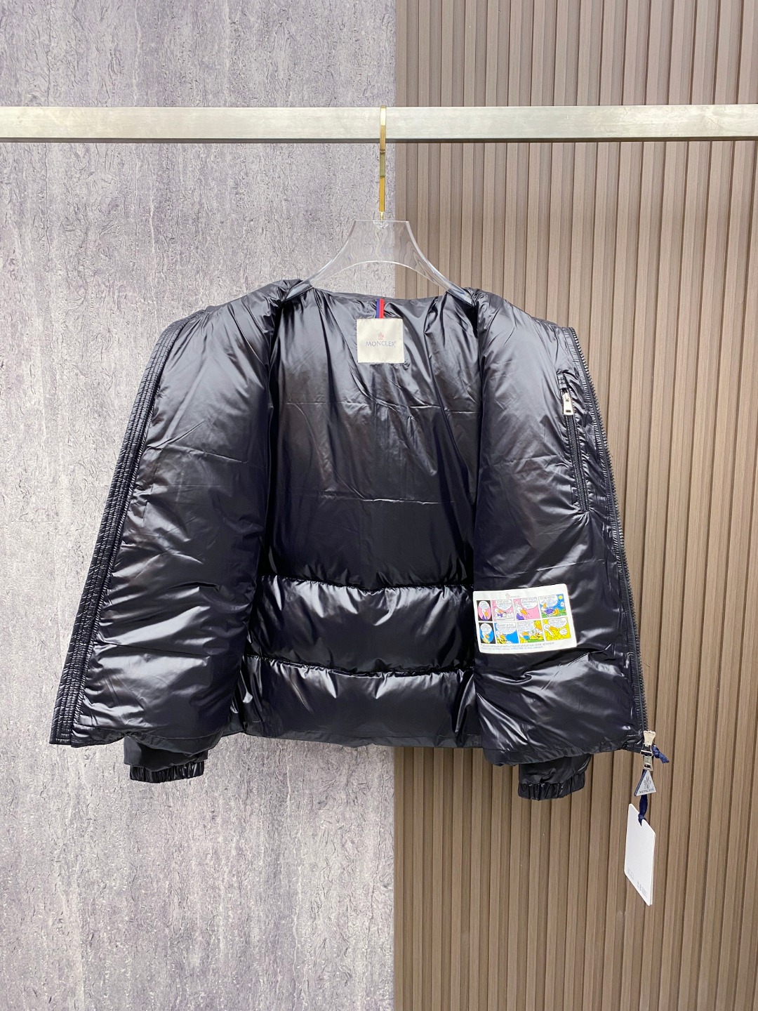 Moncler Basic Clothing White Duck Down M-l