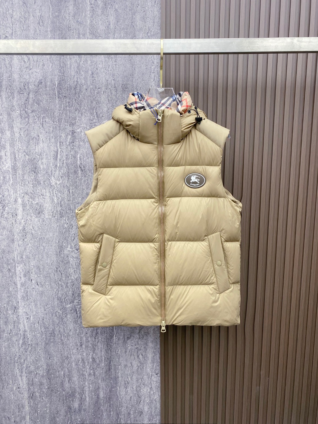 Burberry Down Jacket White Duck Down