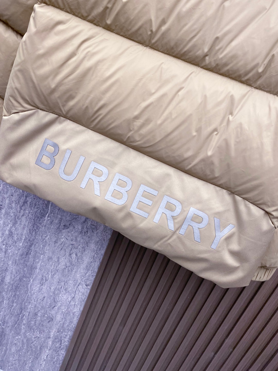 Burberry Down Jacket White Duck Down