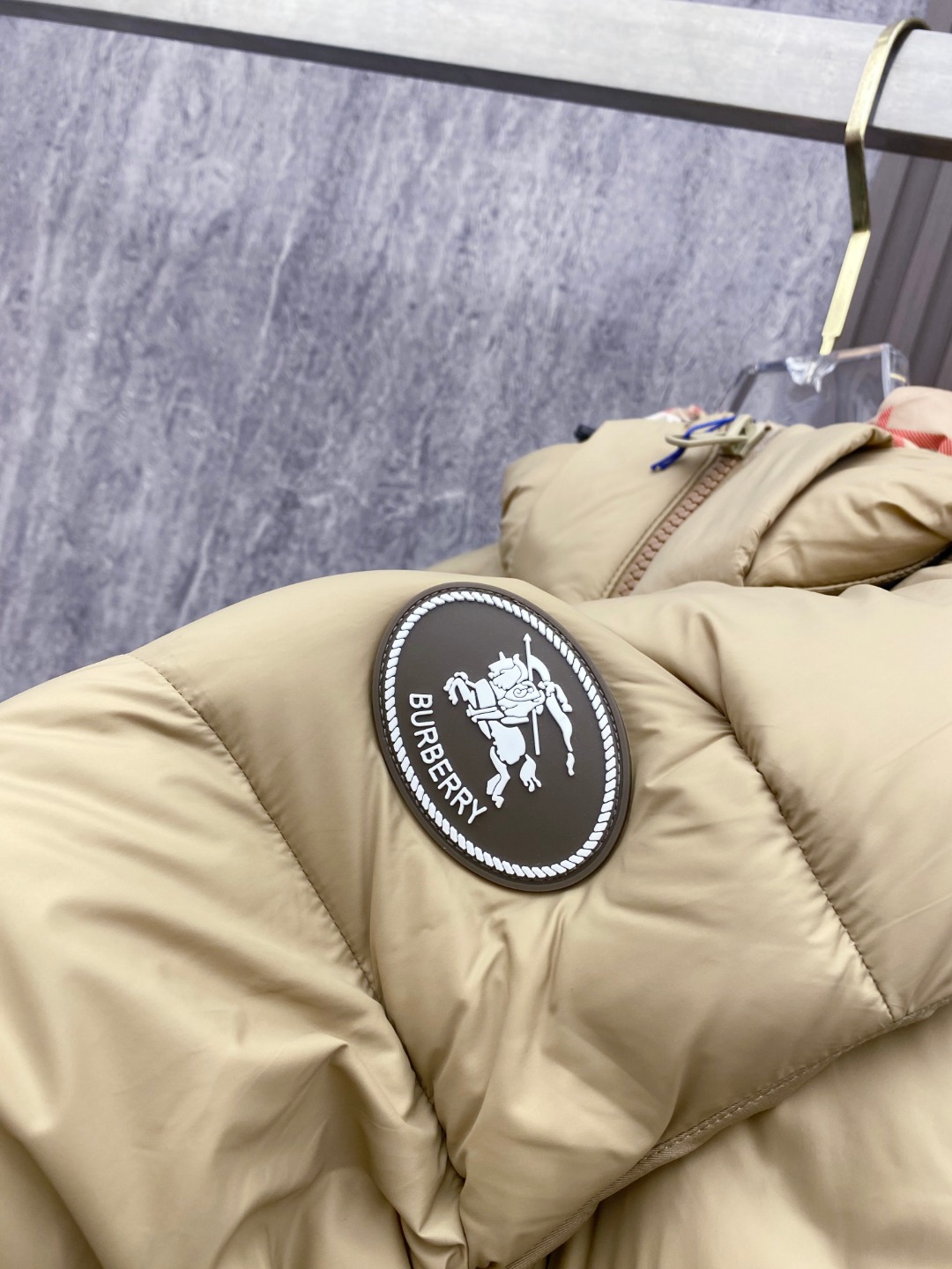 Burberry Down Jacket White Duck Down