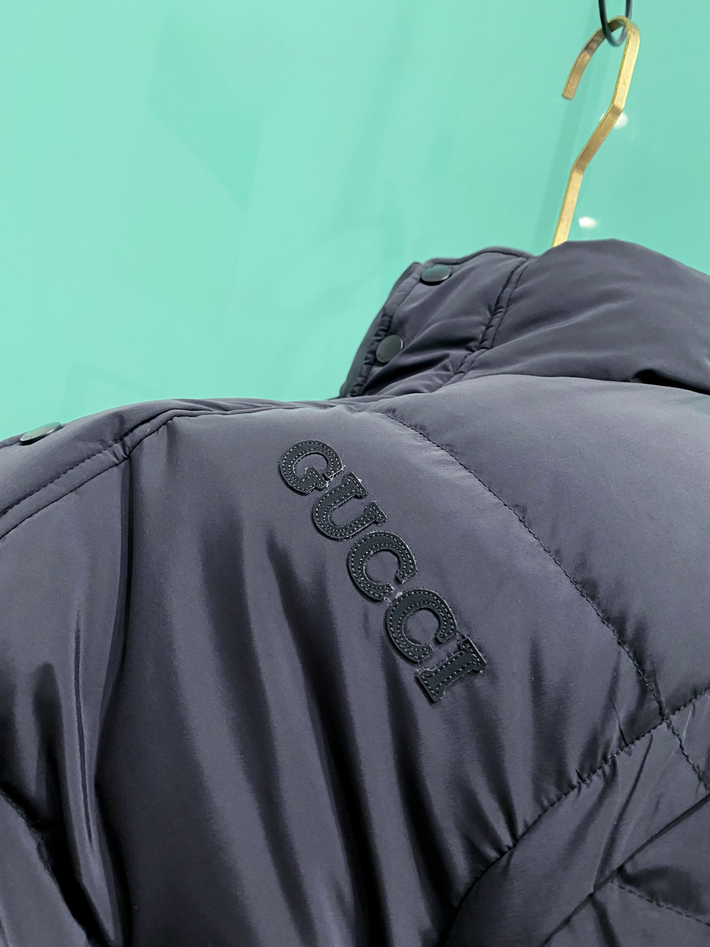 Gucci Down Jacket White Duck Down