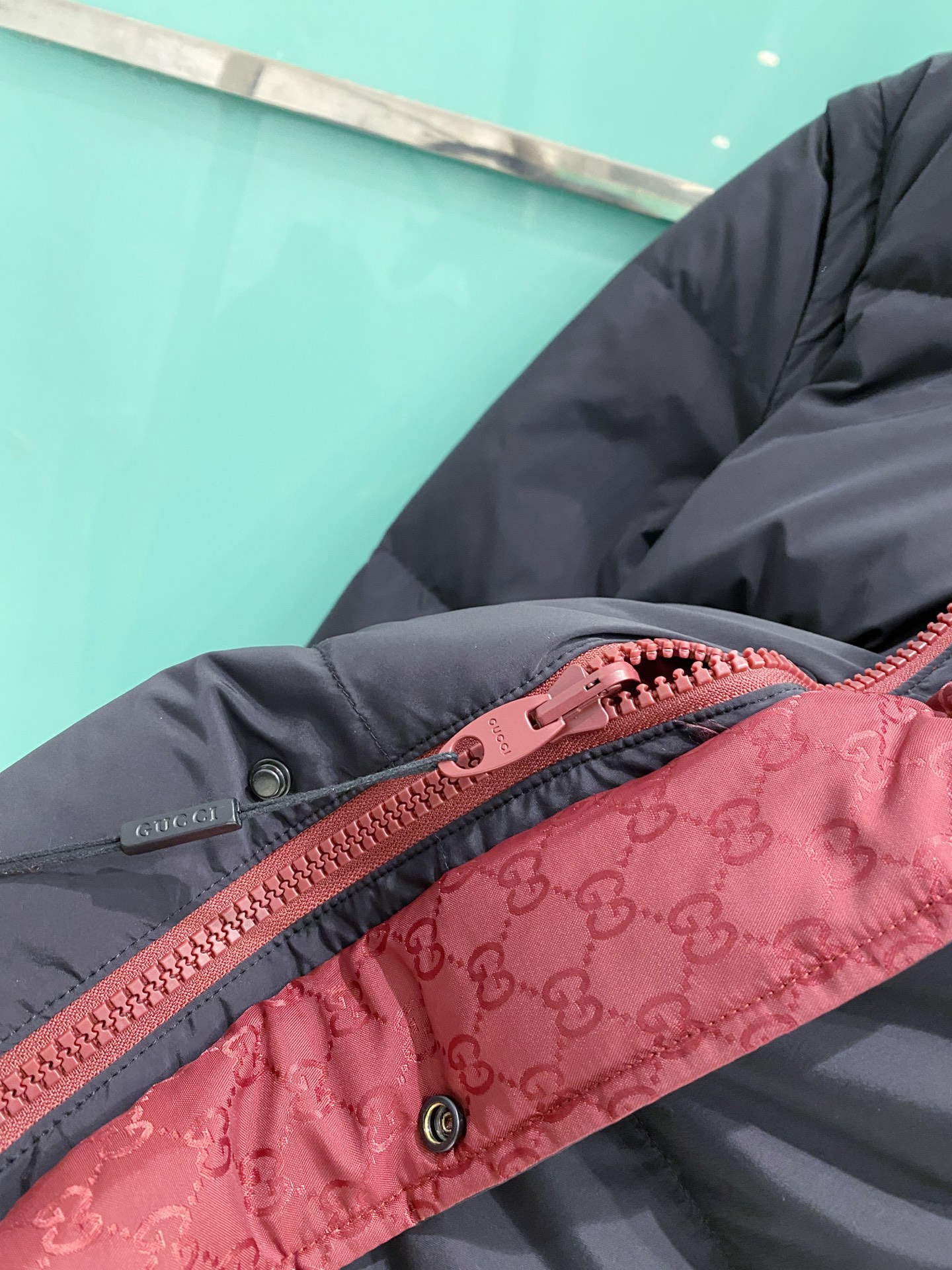 Gucci Down Jacket White Duck Down