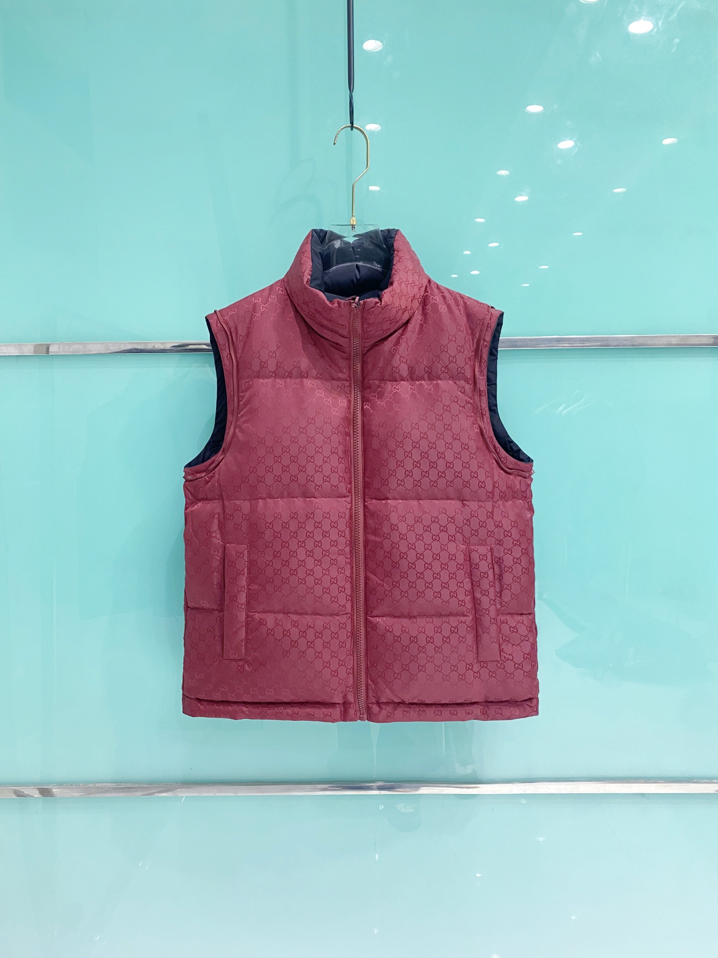Gucci Down Jacket White Duck Down