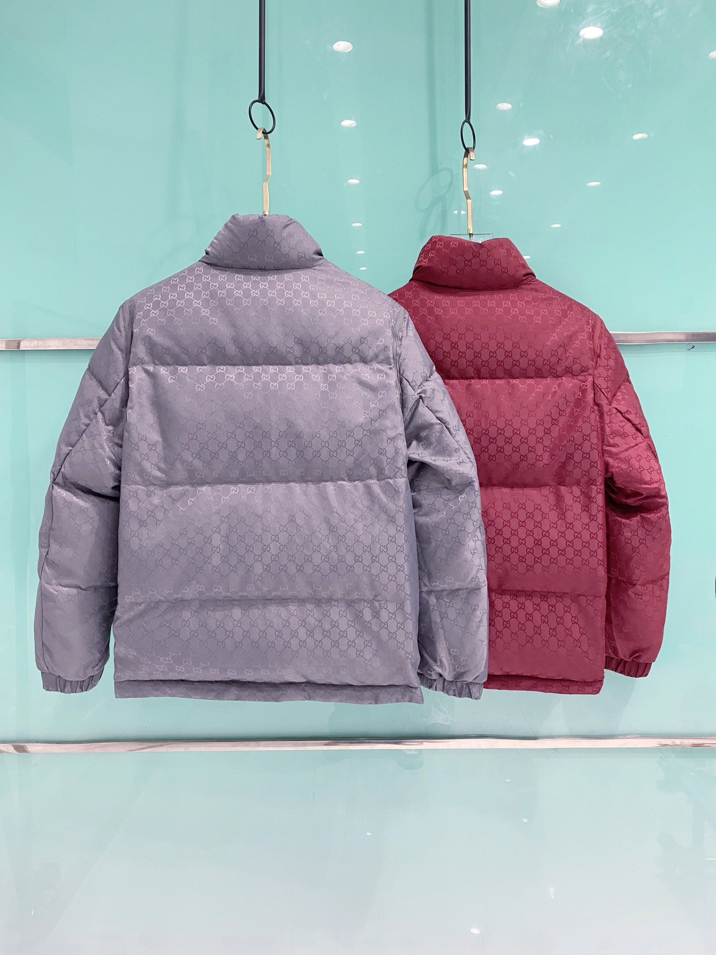 Gucci Down Jacket White Duck Down