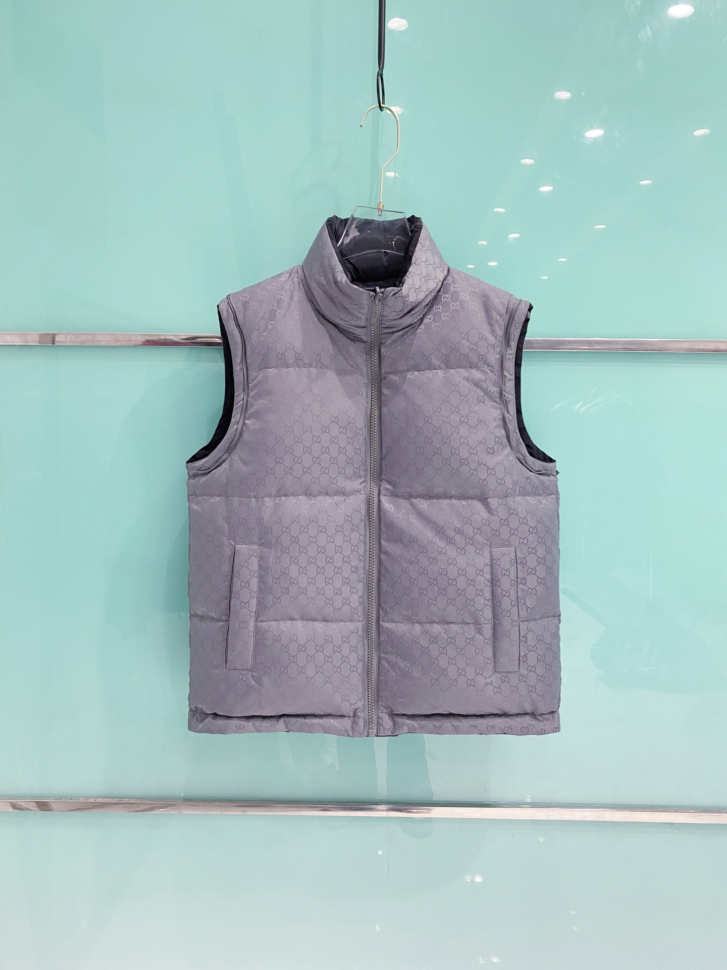 Gucci Down Jacket White Duck Down